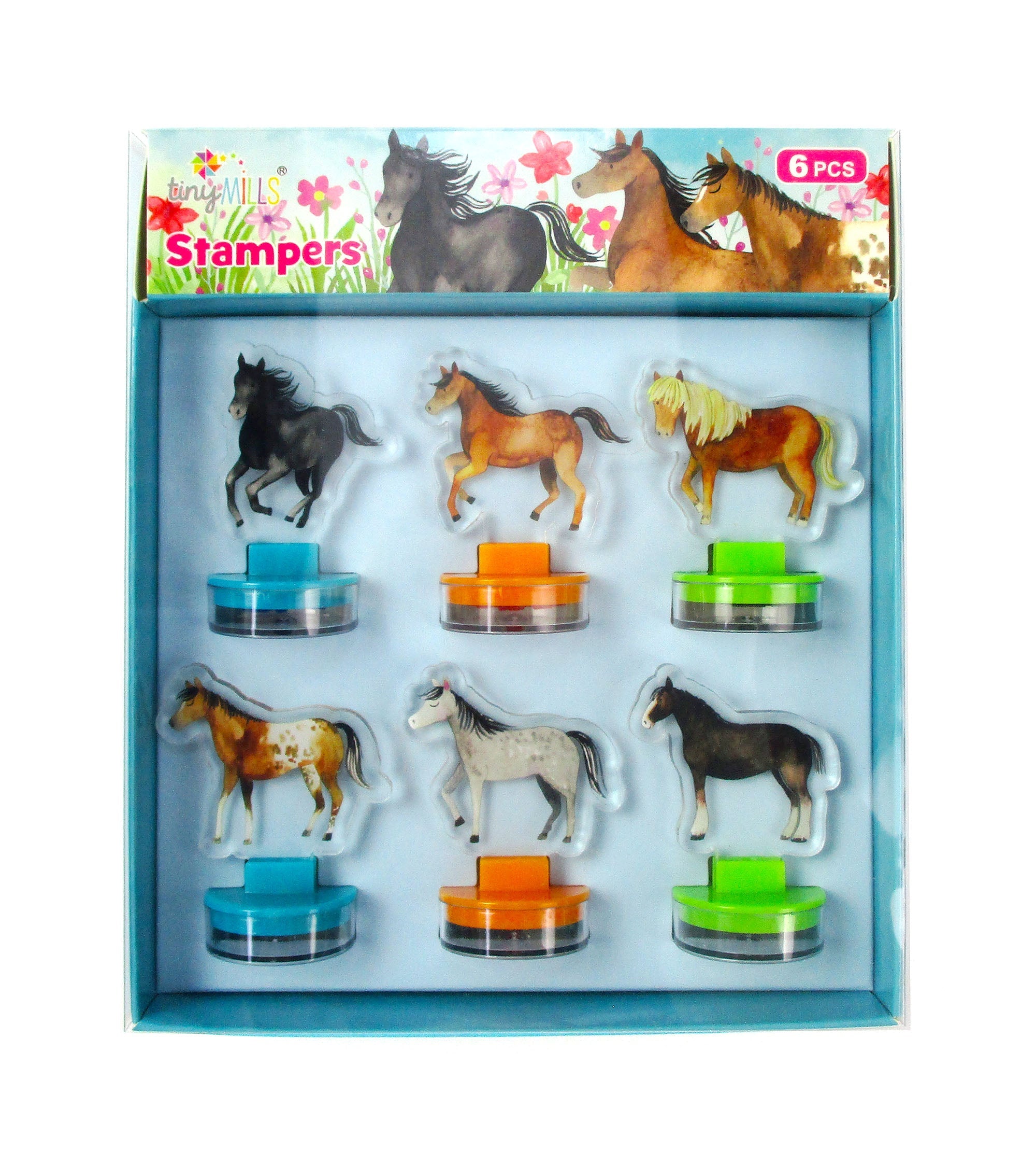 Horse Acrylic Stamp Set Of 6