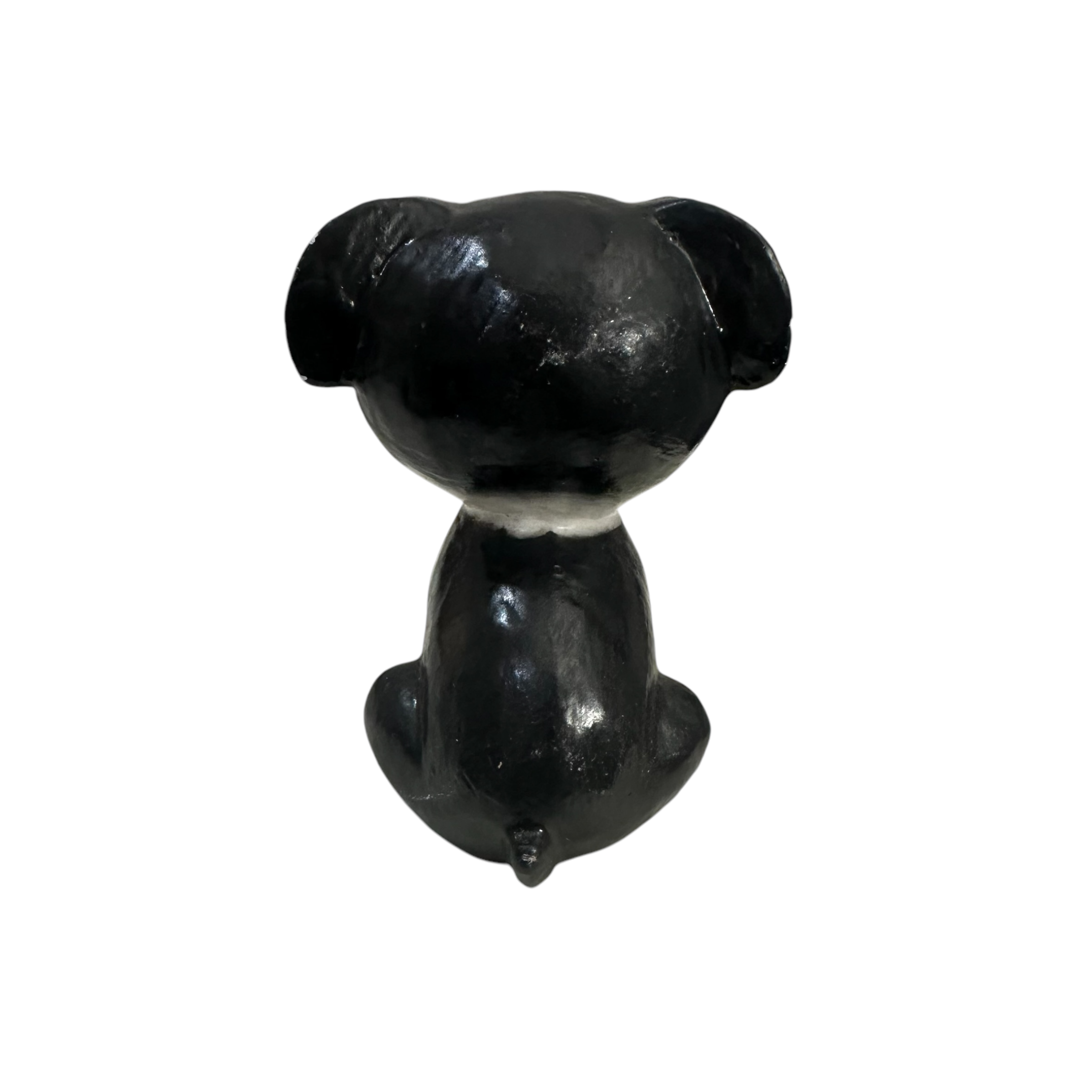Hand Painted Wood Lovely Dog Lover Decoration Figurine (terrier)