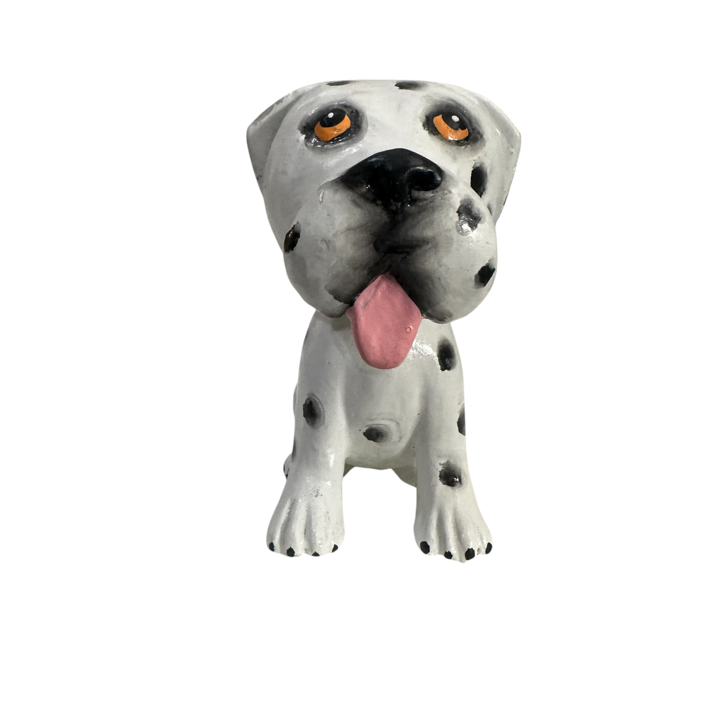 Hand Painted Wood Lovely Dog Lover Decoration Figurine (dalmatian)