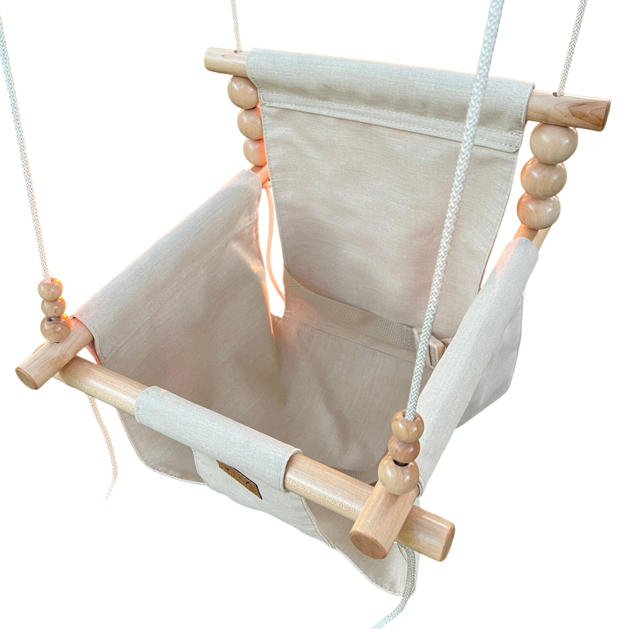 Premium Outdoor High Back Swing Wheat