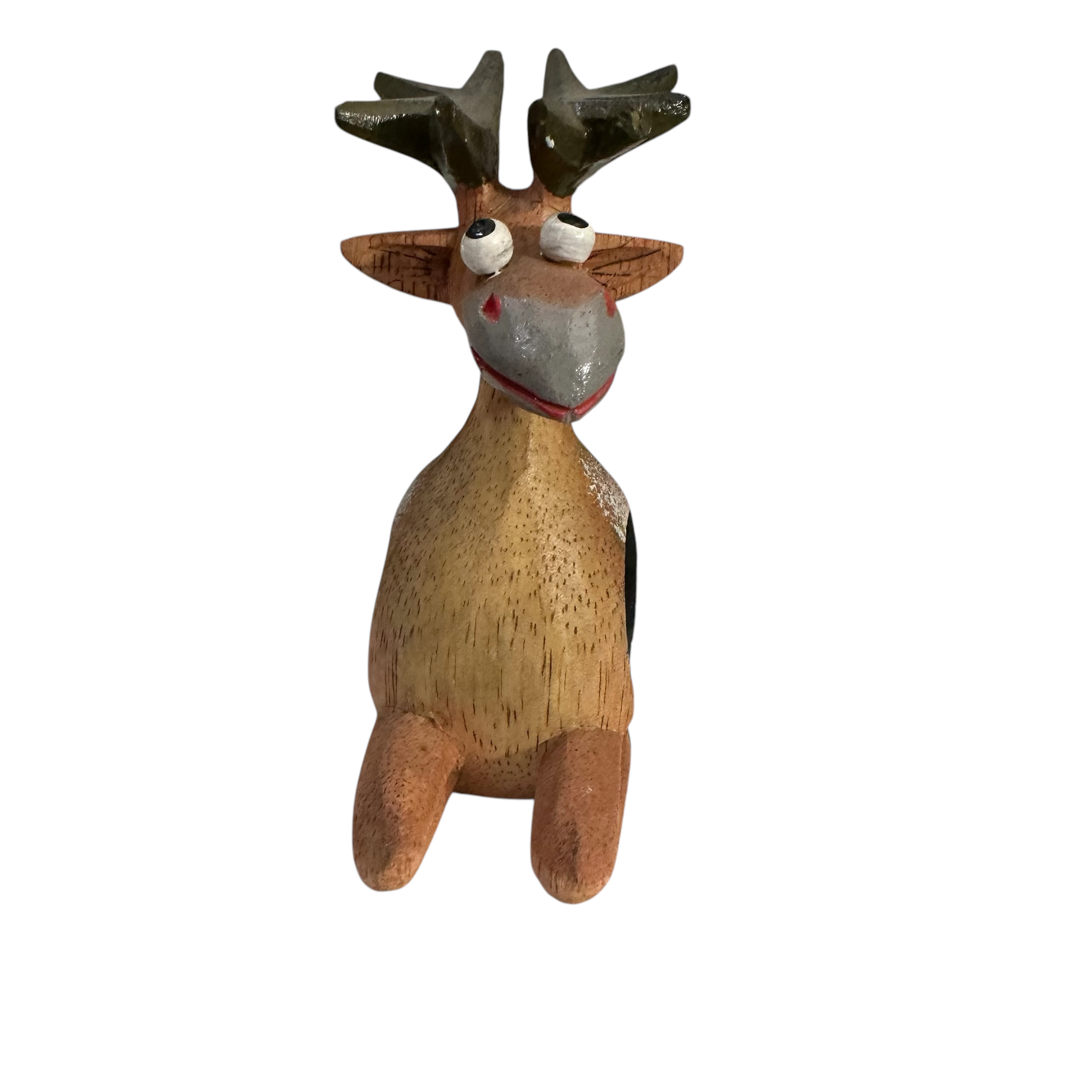 5 Handmade Wooden Moose Napkin Holders