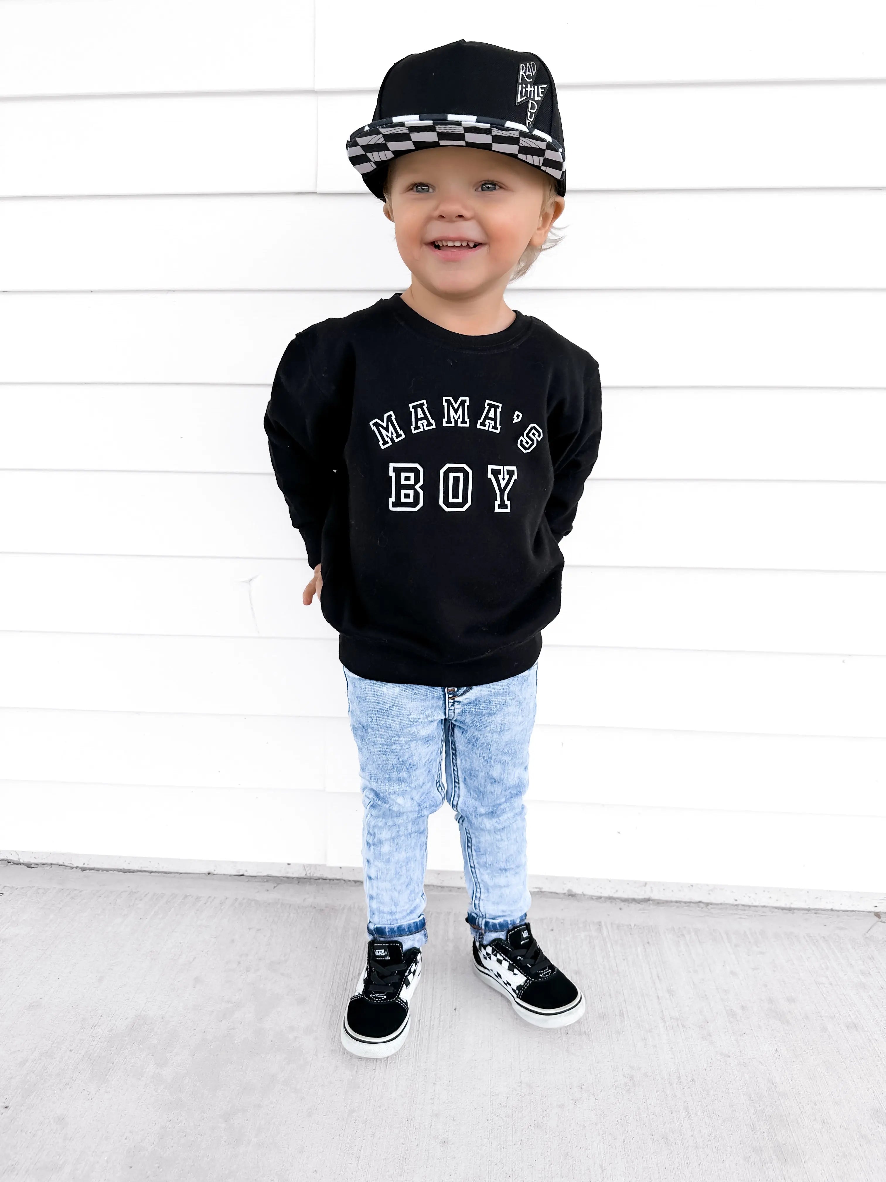 Mama's Boy Varsity Sweatshirt