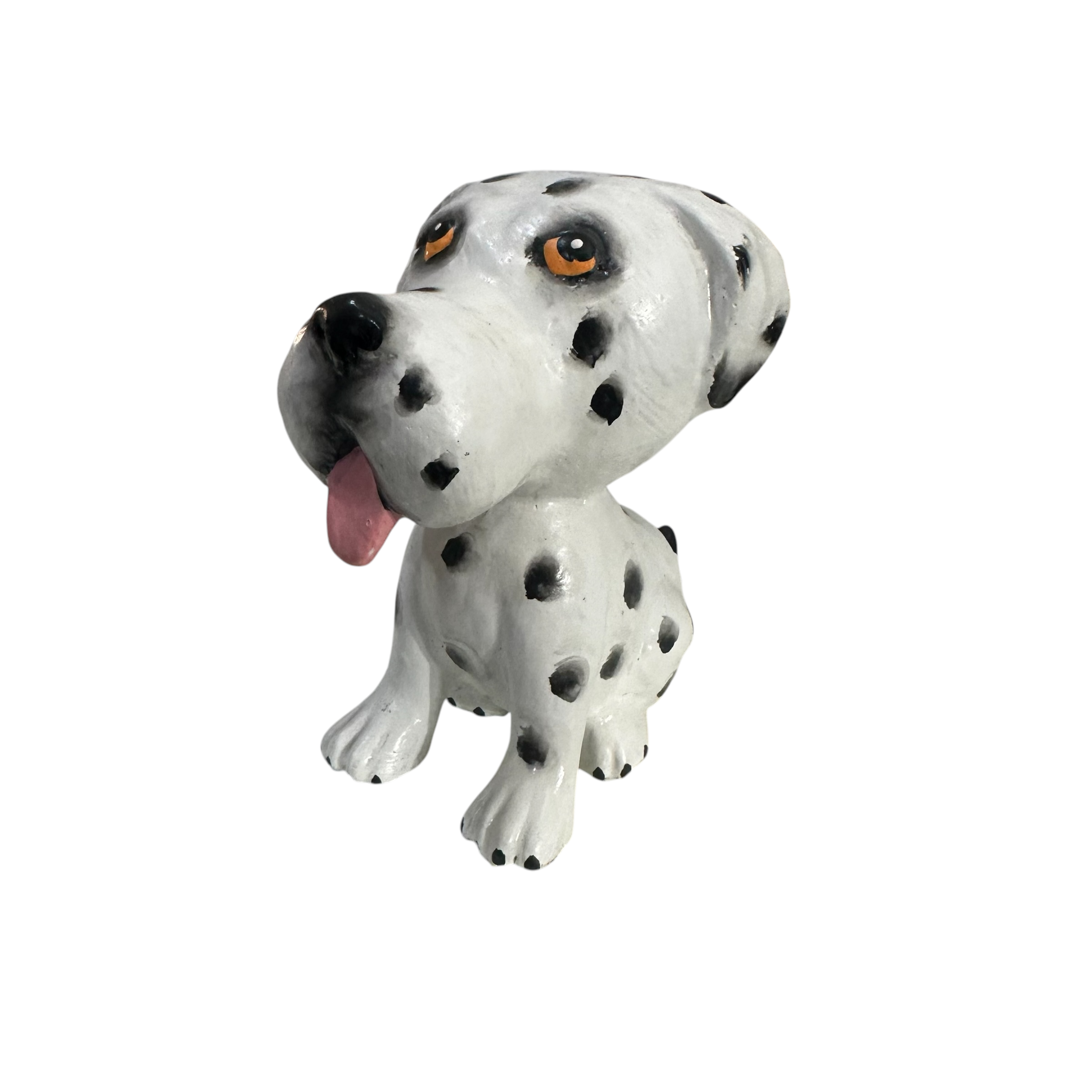 Hand Painted Wood Lovely Dog Lover Decoration Figurine (dalmatian)