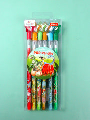 Jurassic Stackable Multi Point Pencils - Set Of 6