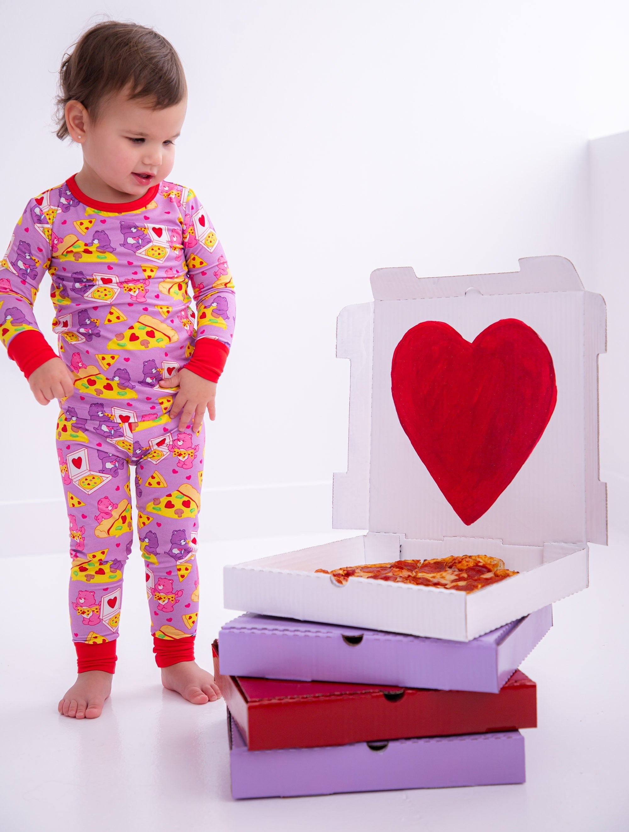 Care Bears™ Pizza Valentine 2-piece Pajamas