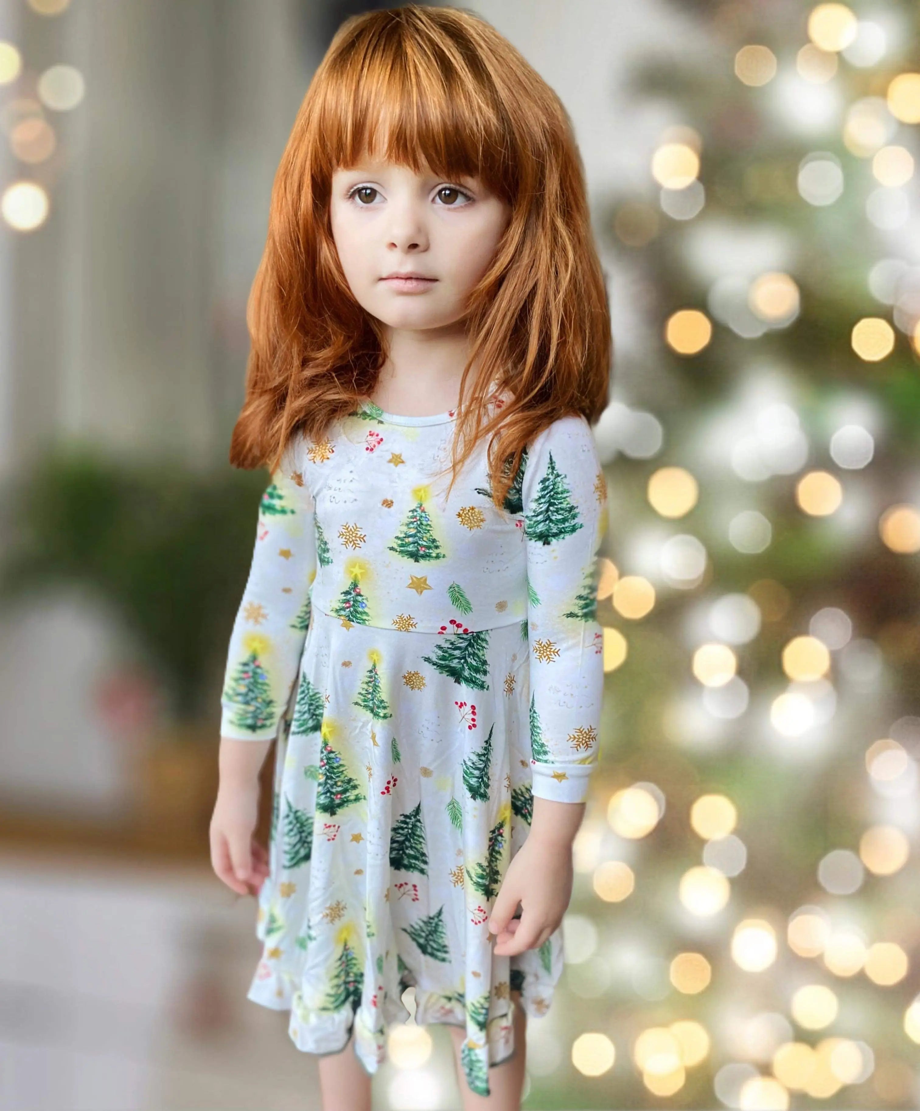 Christmas Trees Journey Dress