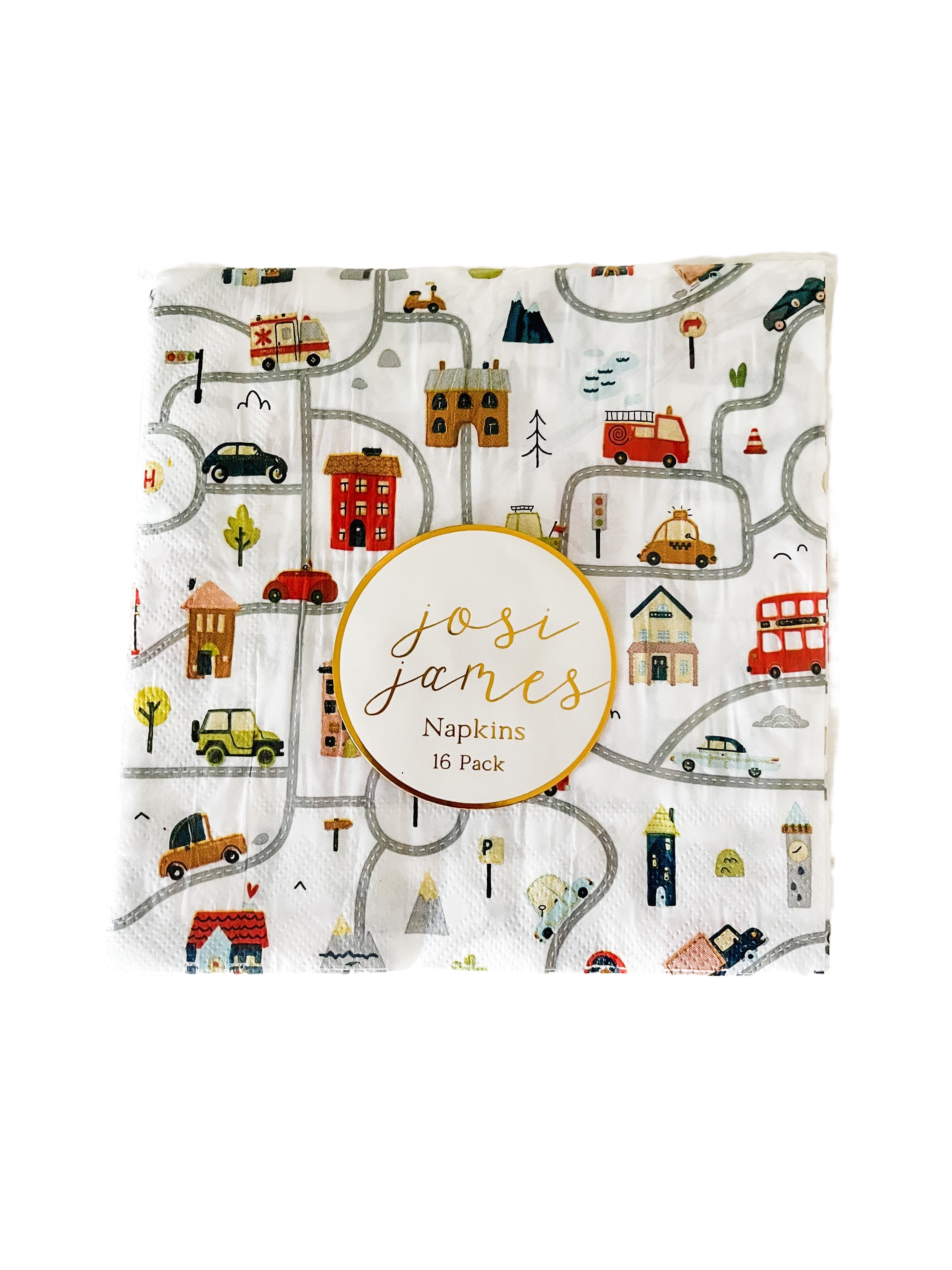 Car Napkins Large (set Of 16)