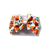 Oranges Headwrap Bow