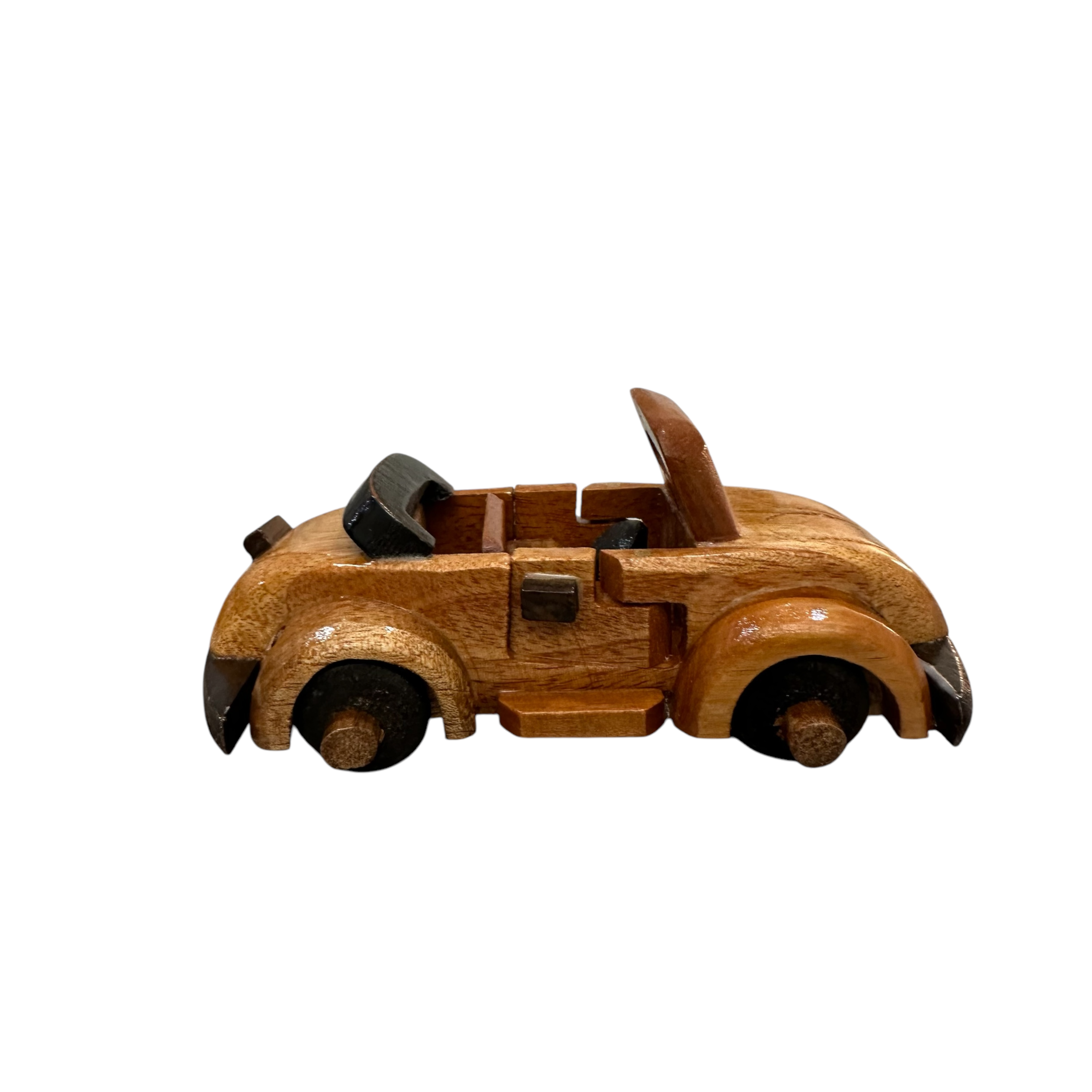 Wooden Convertible Car Decoration