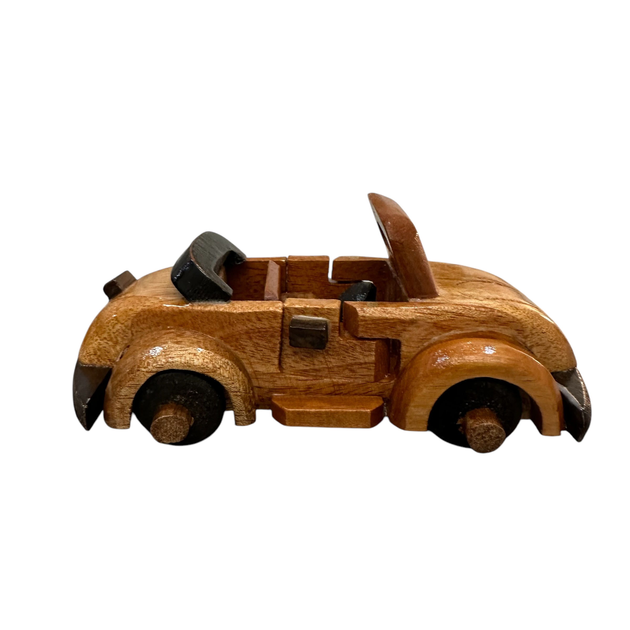 Wooden Convertible Car Decoration