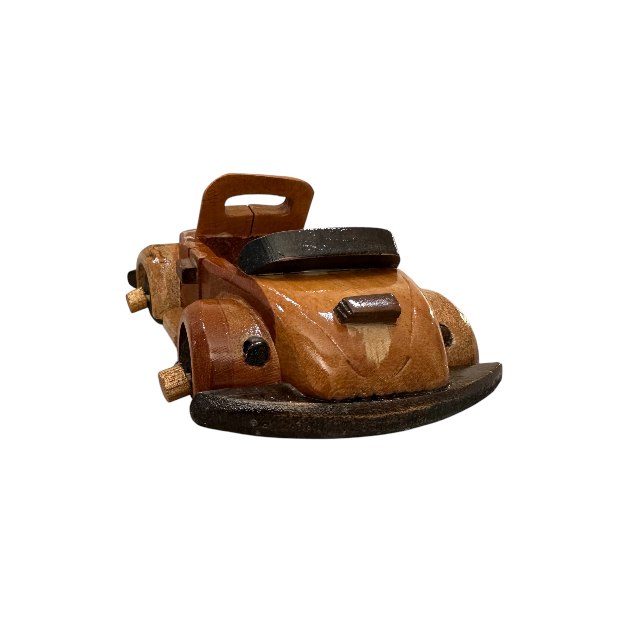 Wooden Convertible Car Decoration
