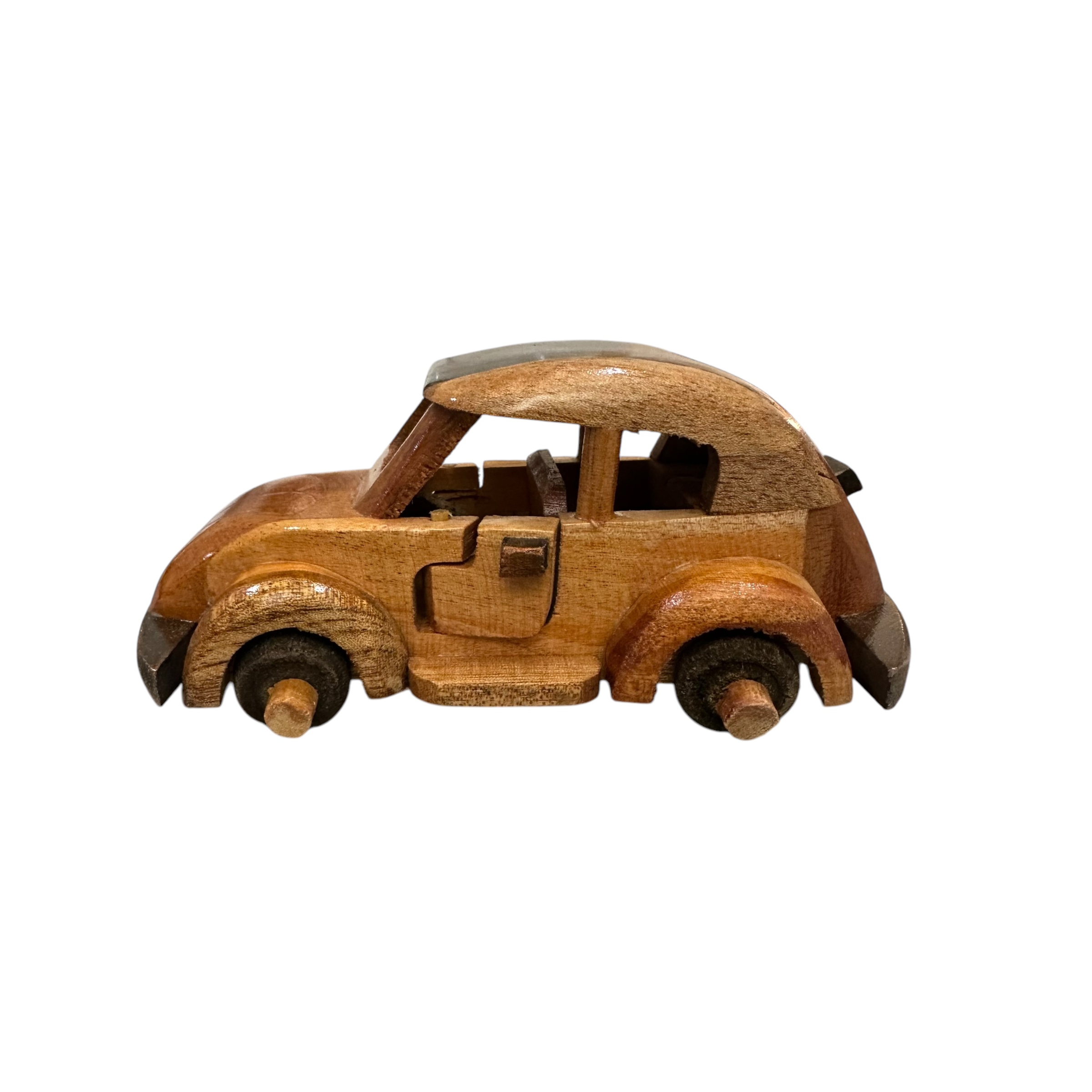 Wooden Beetle Car Decoration