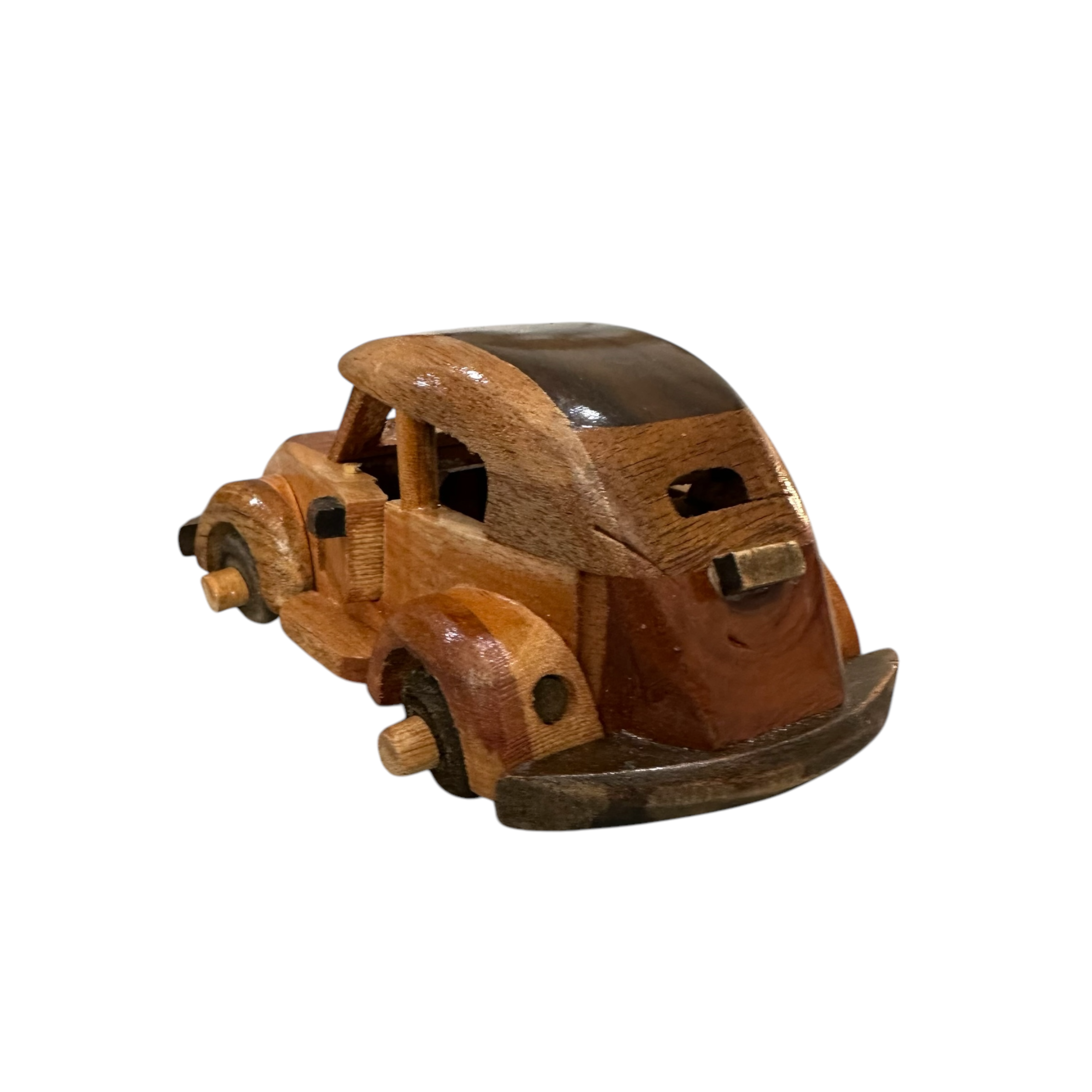 Wooden Beetle Car Decoration