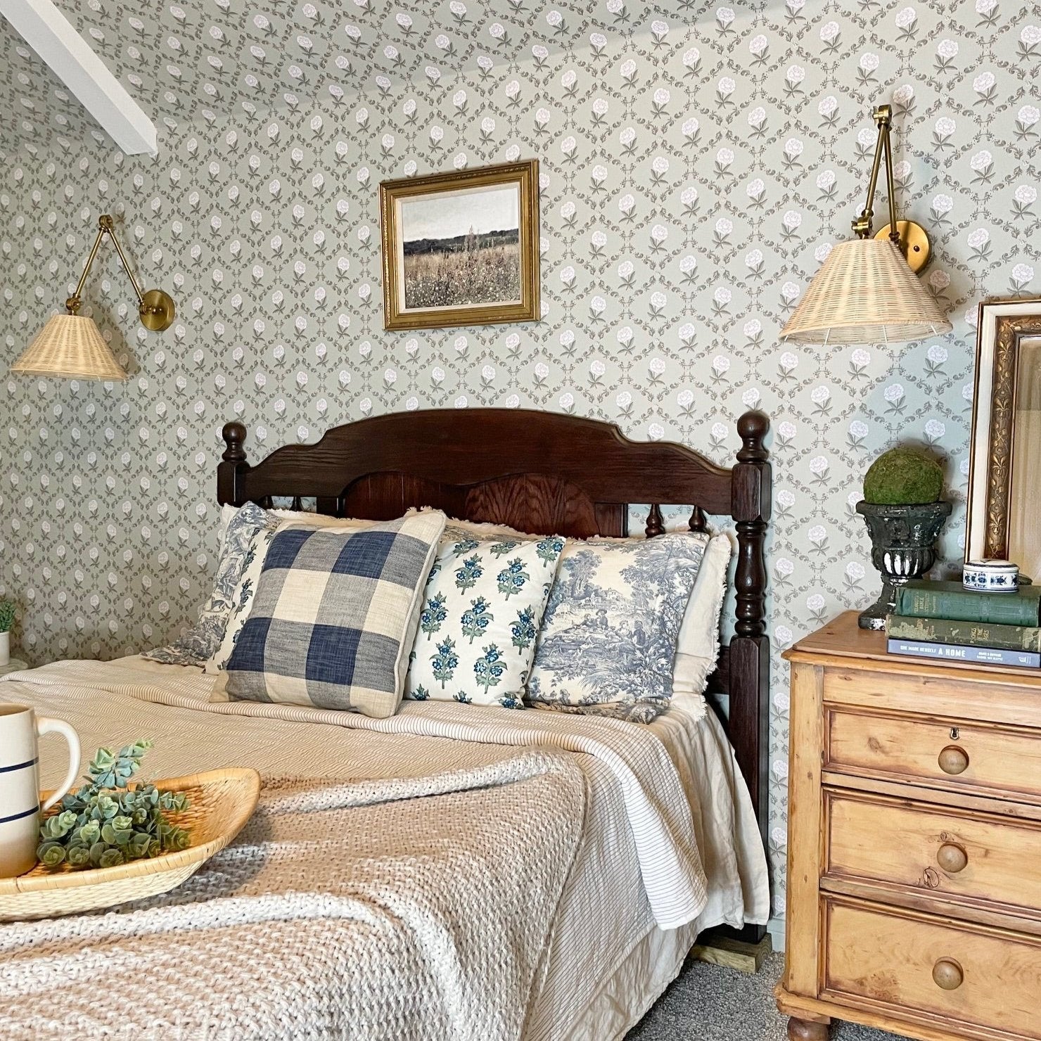 Elise Wallpaper By Anna H Design