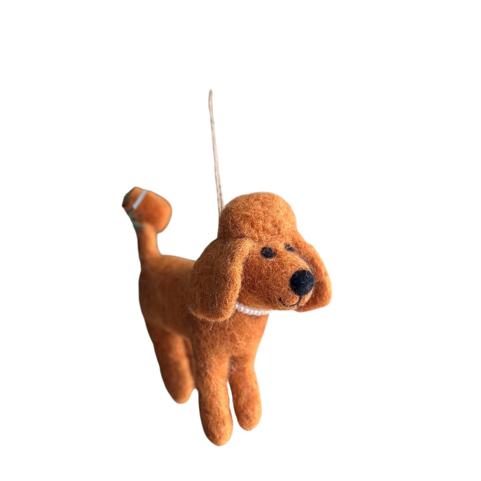 Felt Ornament - Poodle Ornament