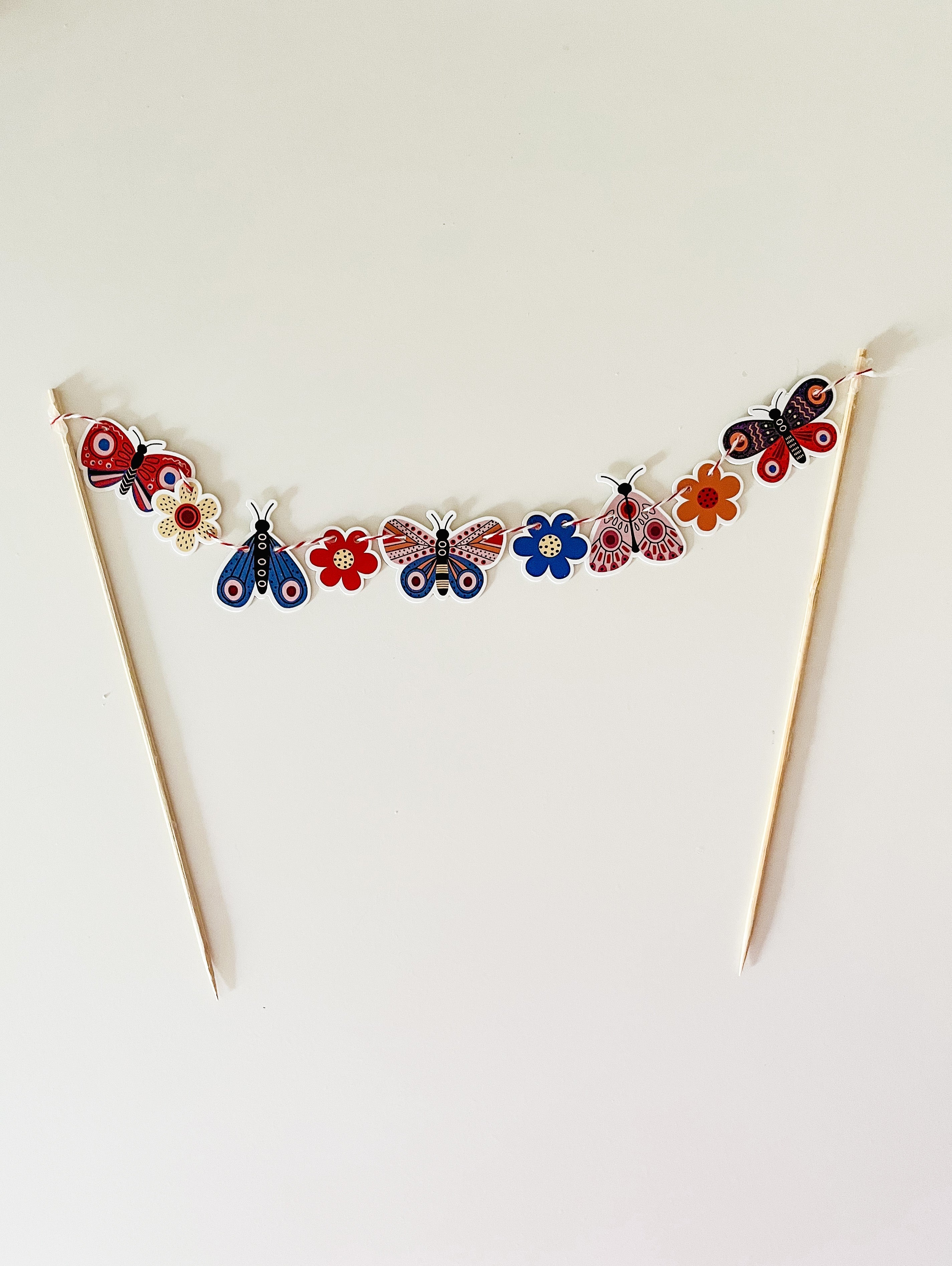 Butterfly Cake Banner