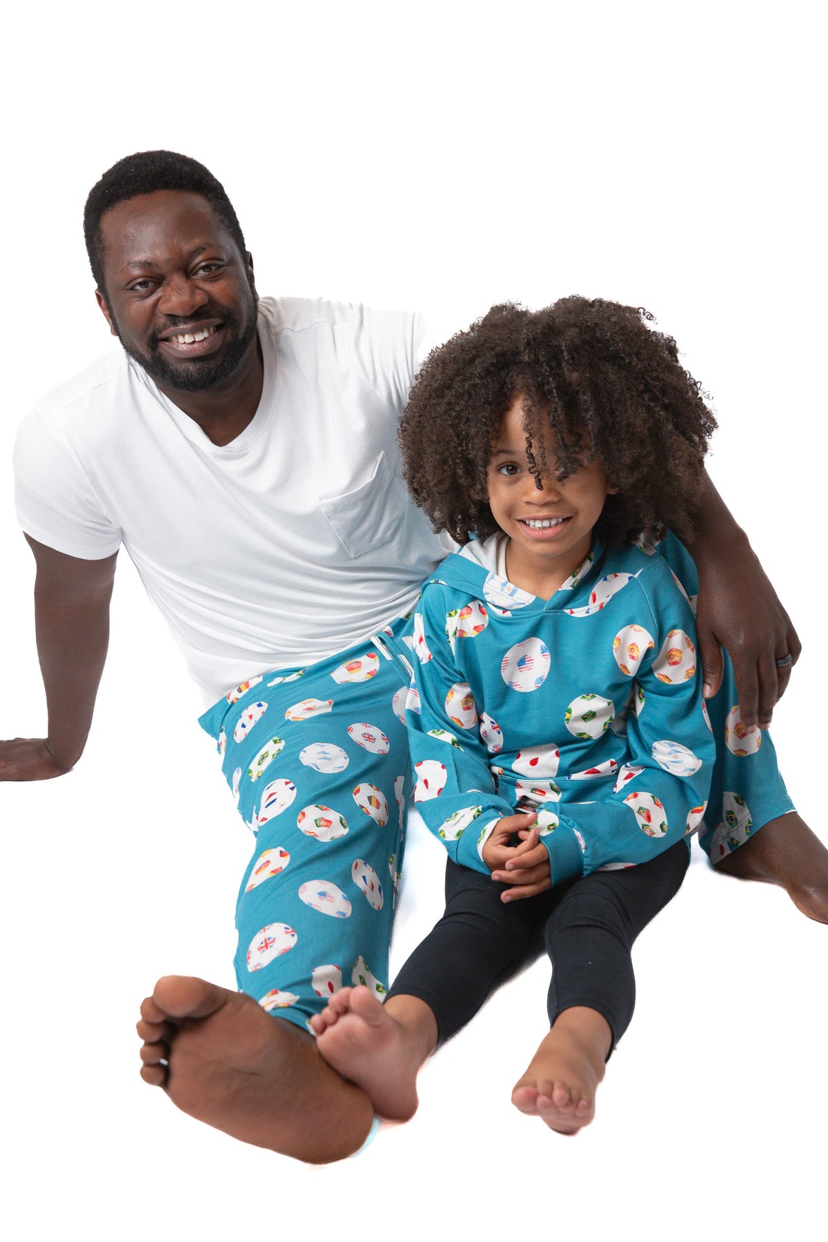 My First Soccer Match Men’s Bamboo Pajamas | Soccer Sleepwear Set