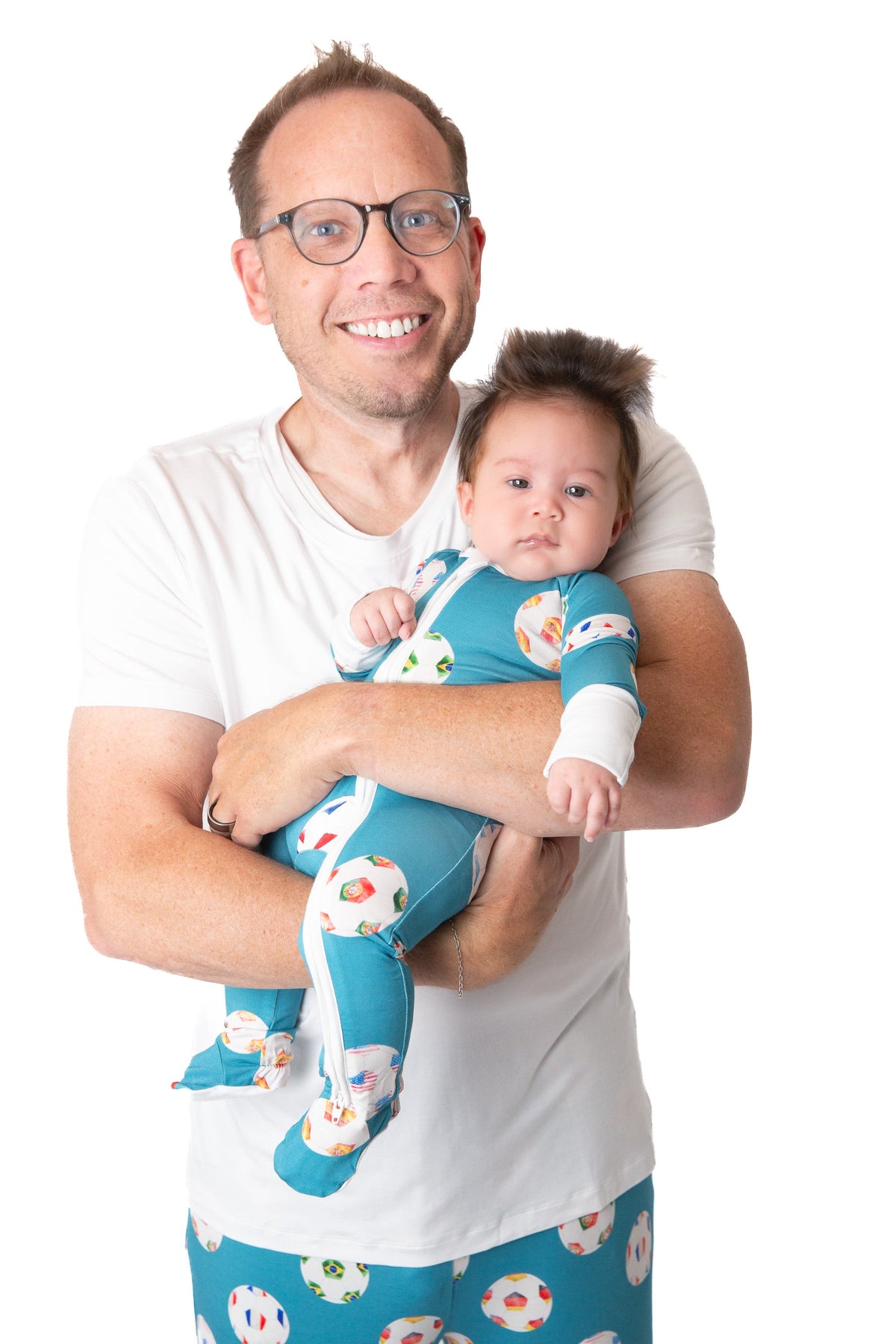 My Soccer Outfit Bamboo Baby Onesie | Soccer Baby Outfit