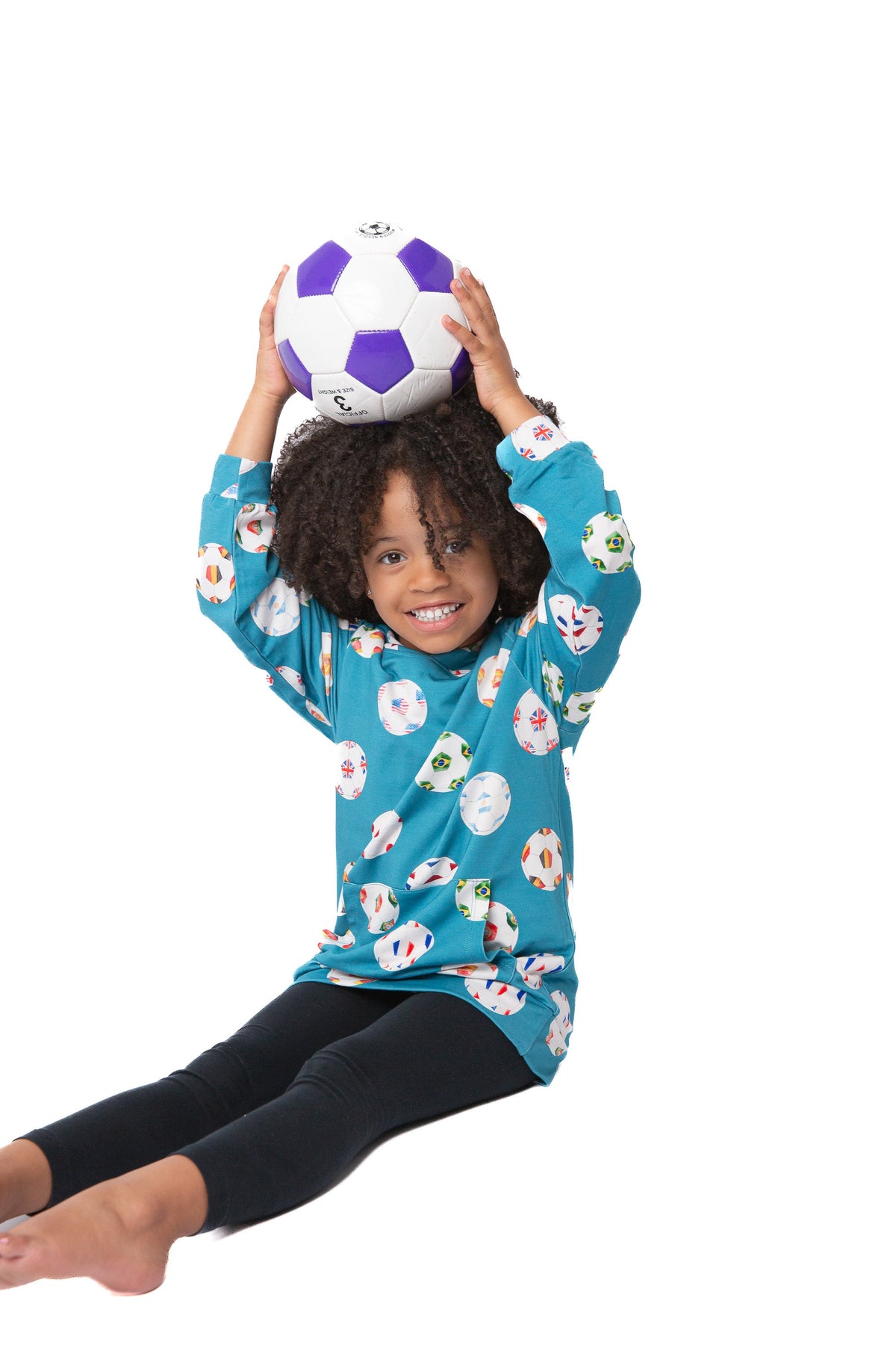 My First Soccer Outfit Bamboo Soccer Hoodie | Unisex Kids Hoodie Ages 18m–6y