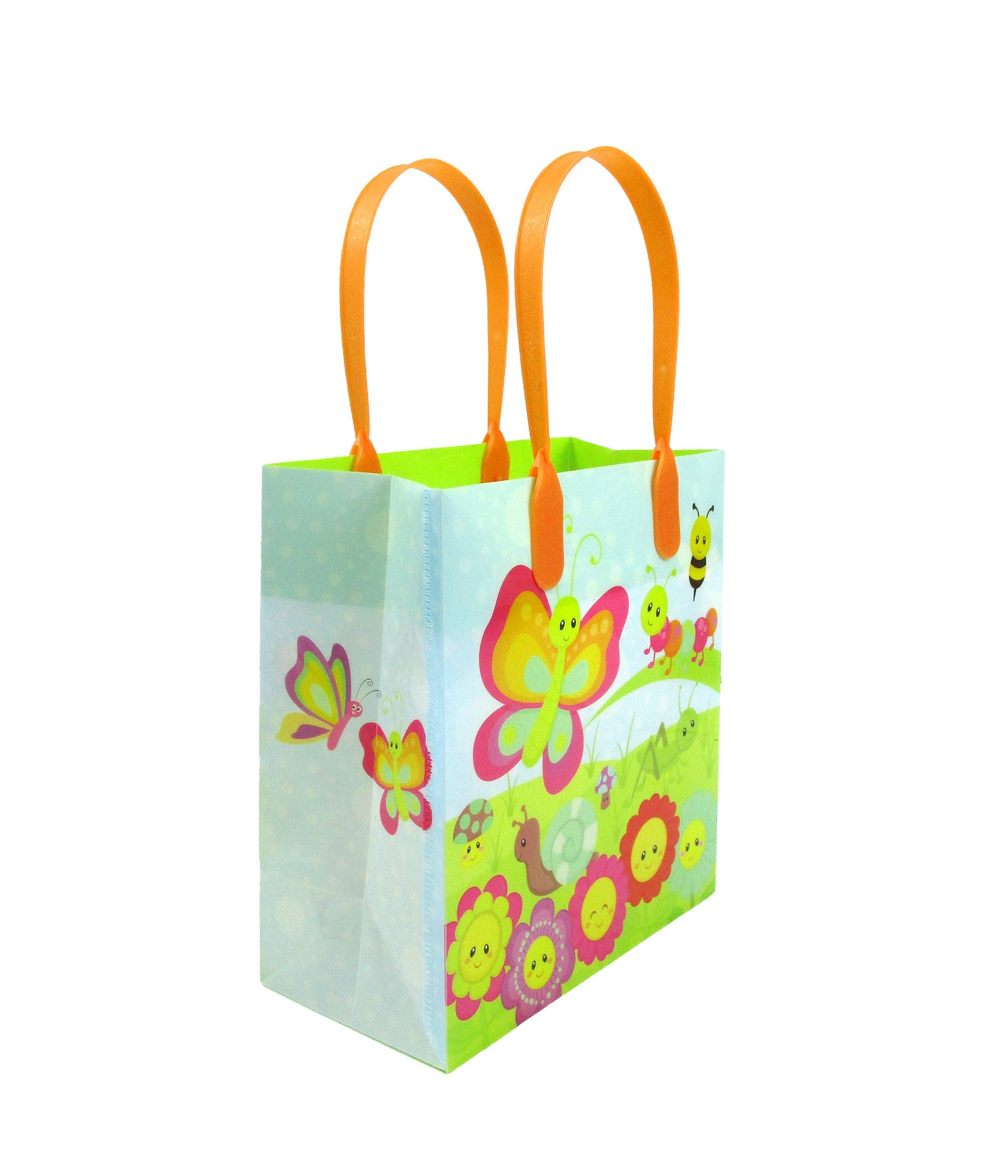 Spring Party Favor Treat Bags - Set Of 6 Or 12