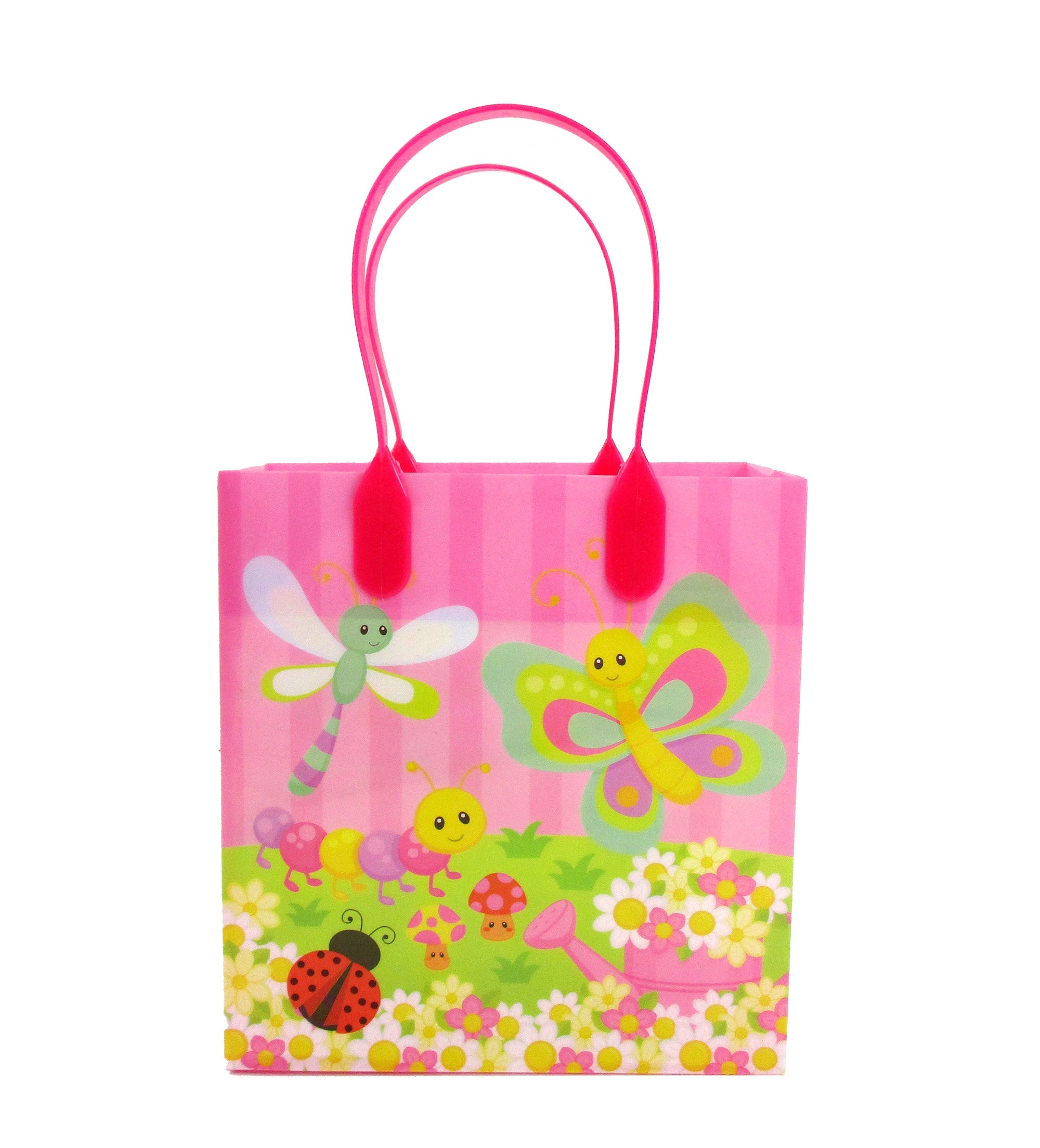 Spring Party Favor Treat Bags - Set Of 6 Or 12