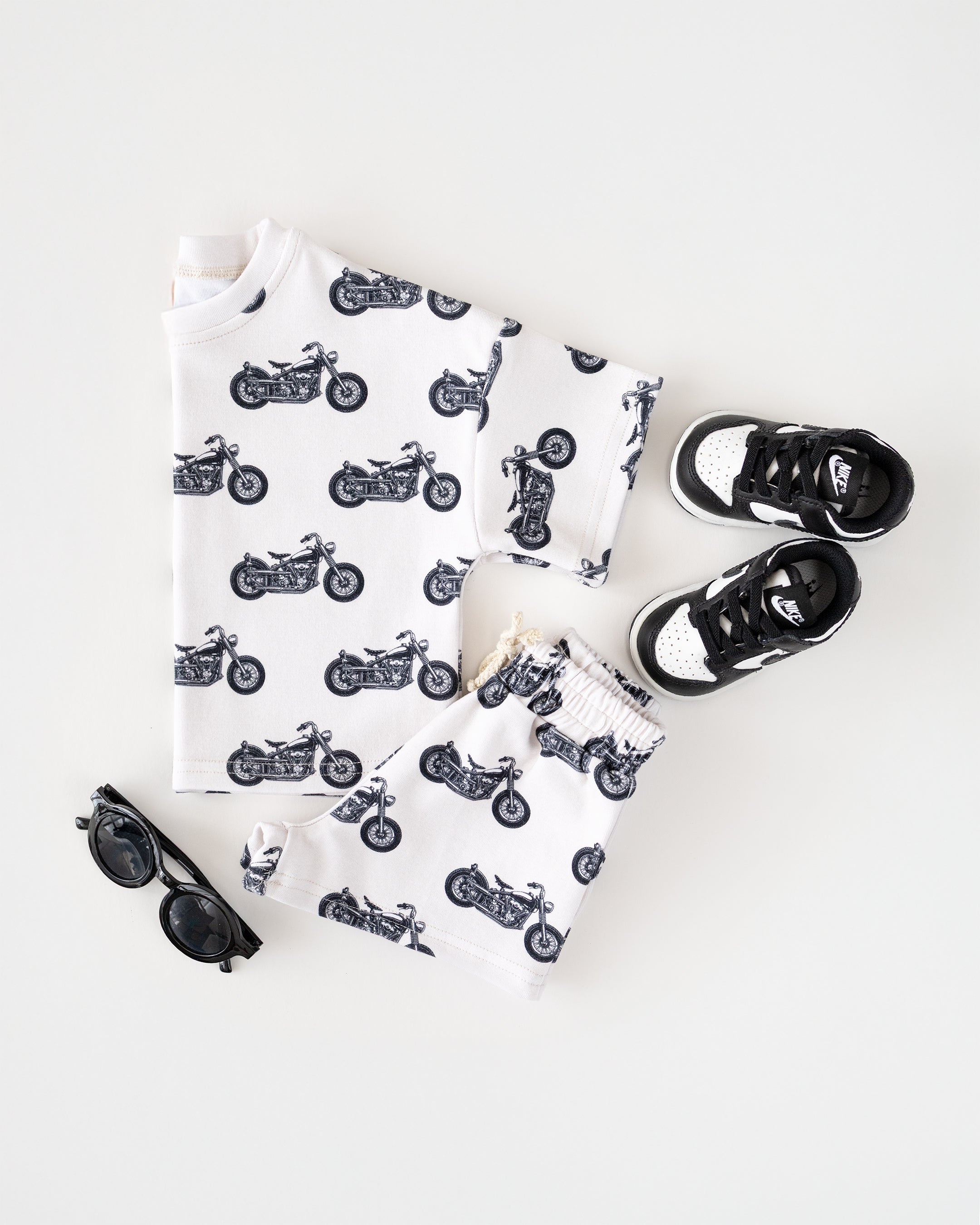 Shorts Set | Born To Ride