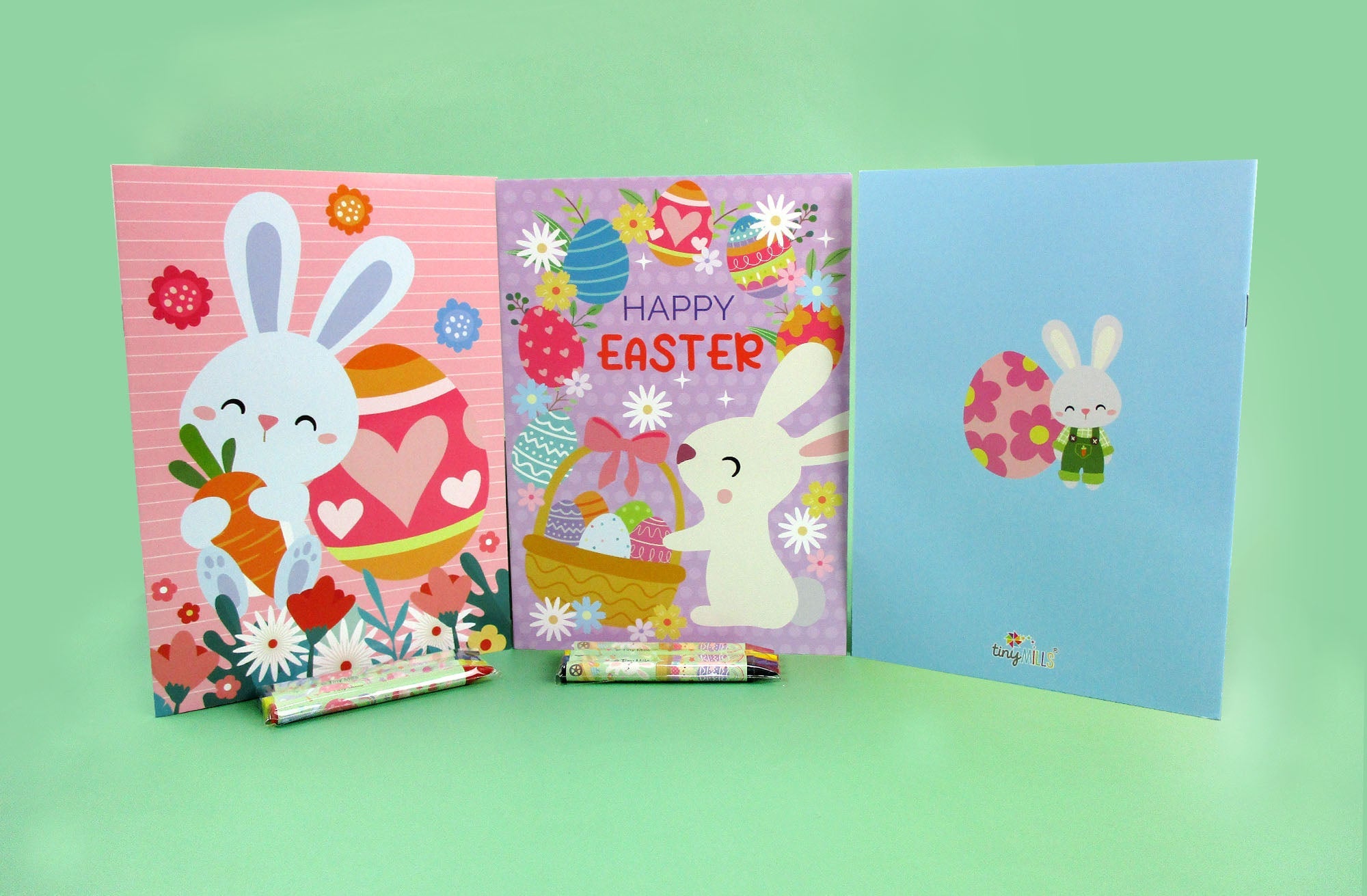 New Easter Sunday Coloring Books With Crayons Party Favors - Set Of 6 Or 12