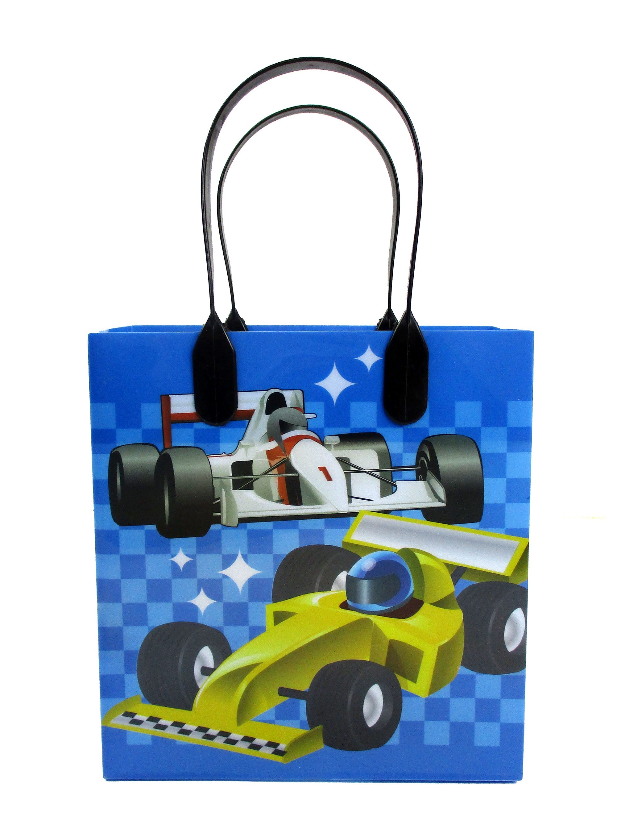 Race Car Party Favor Treat Bags - Set Of 6 Or 12