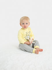 Organic Cotton Jogger Pants - Gray
