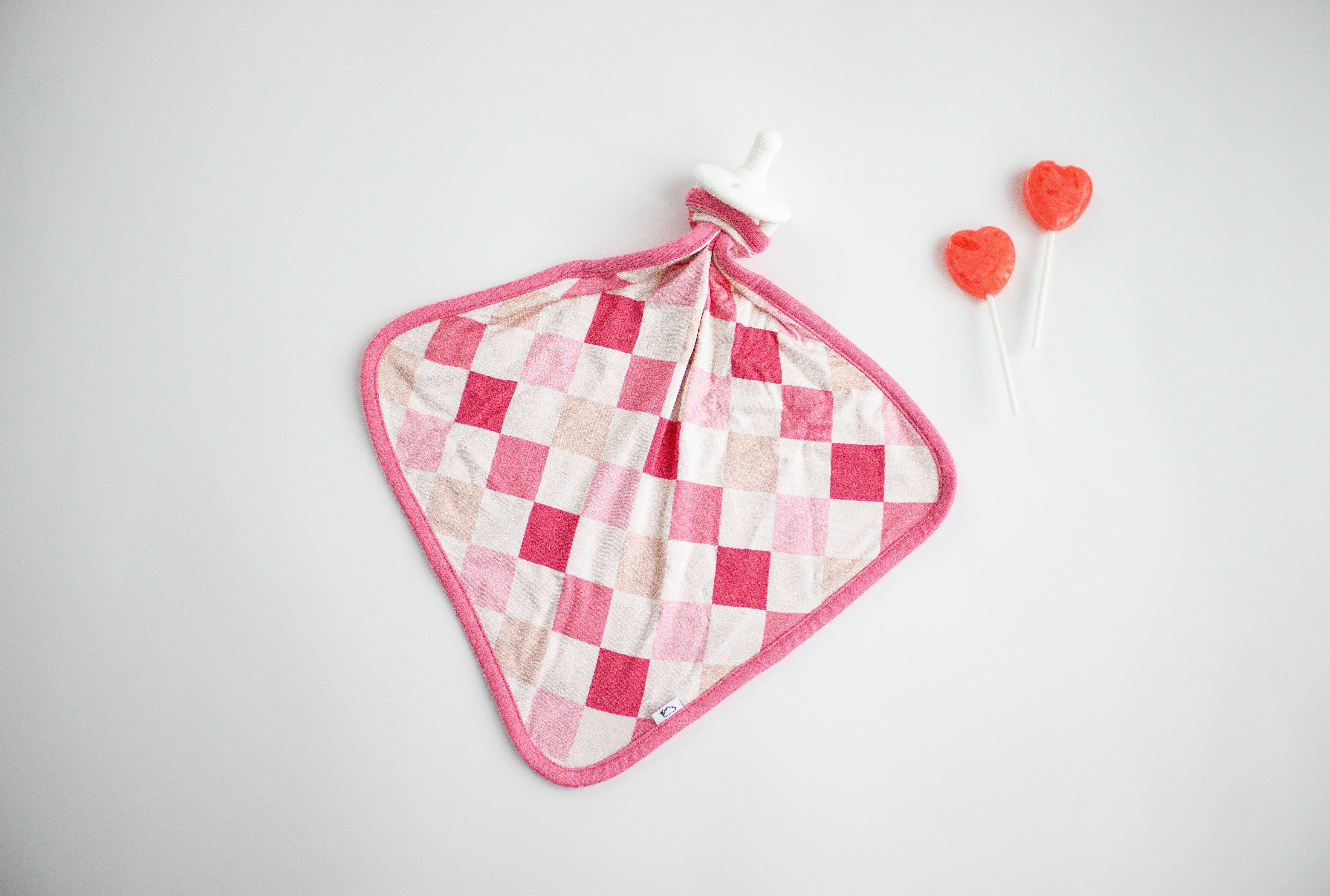 Dreamy Pink Checkers Dream Lovey