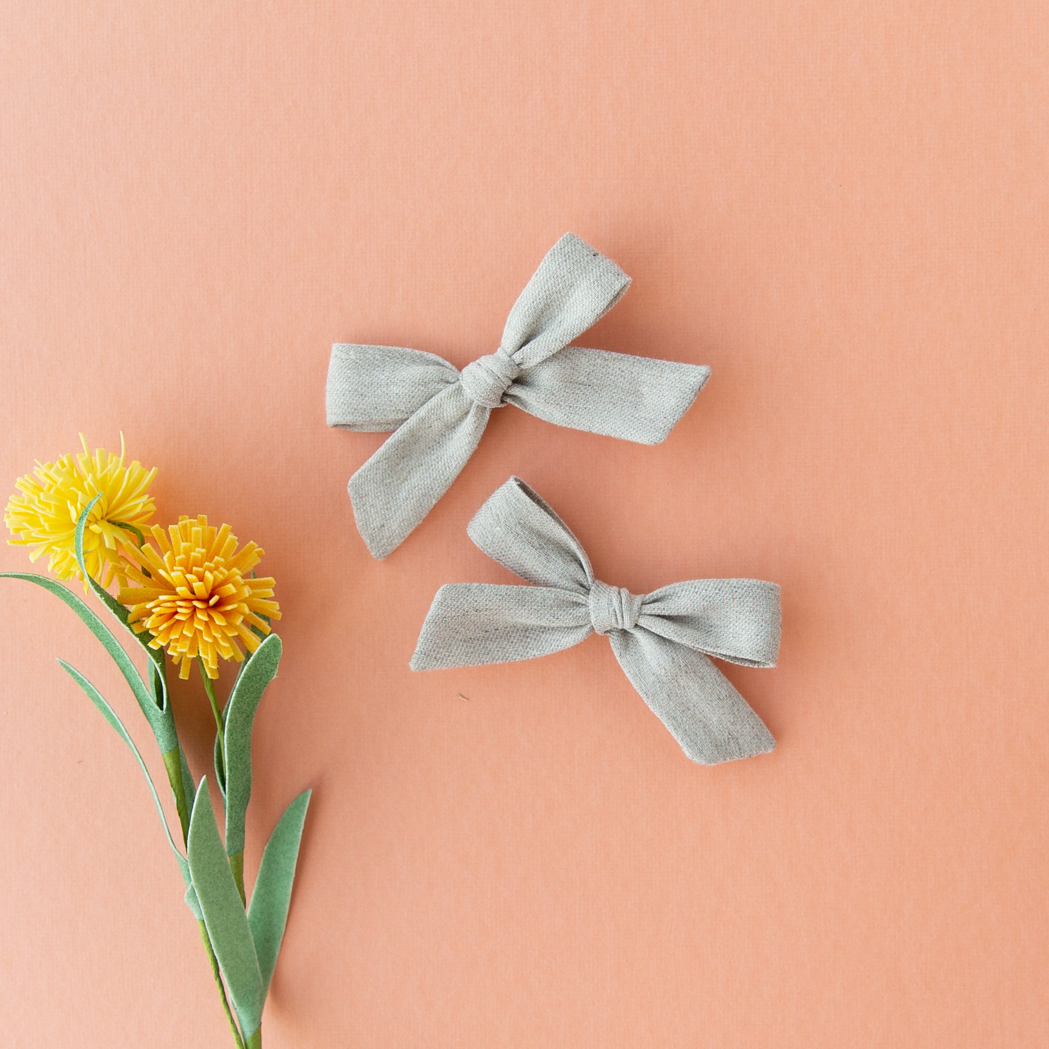 Flax | Hand-tied Bow