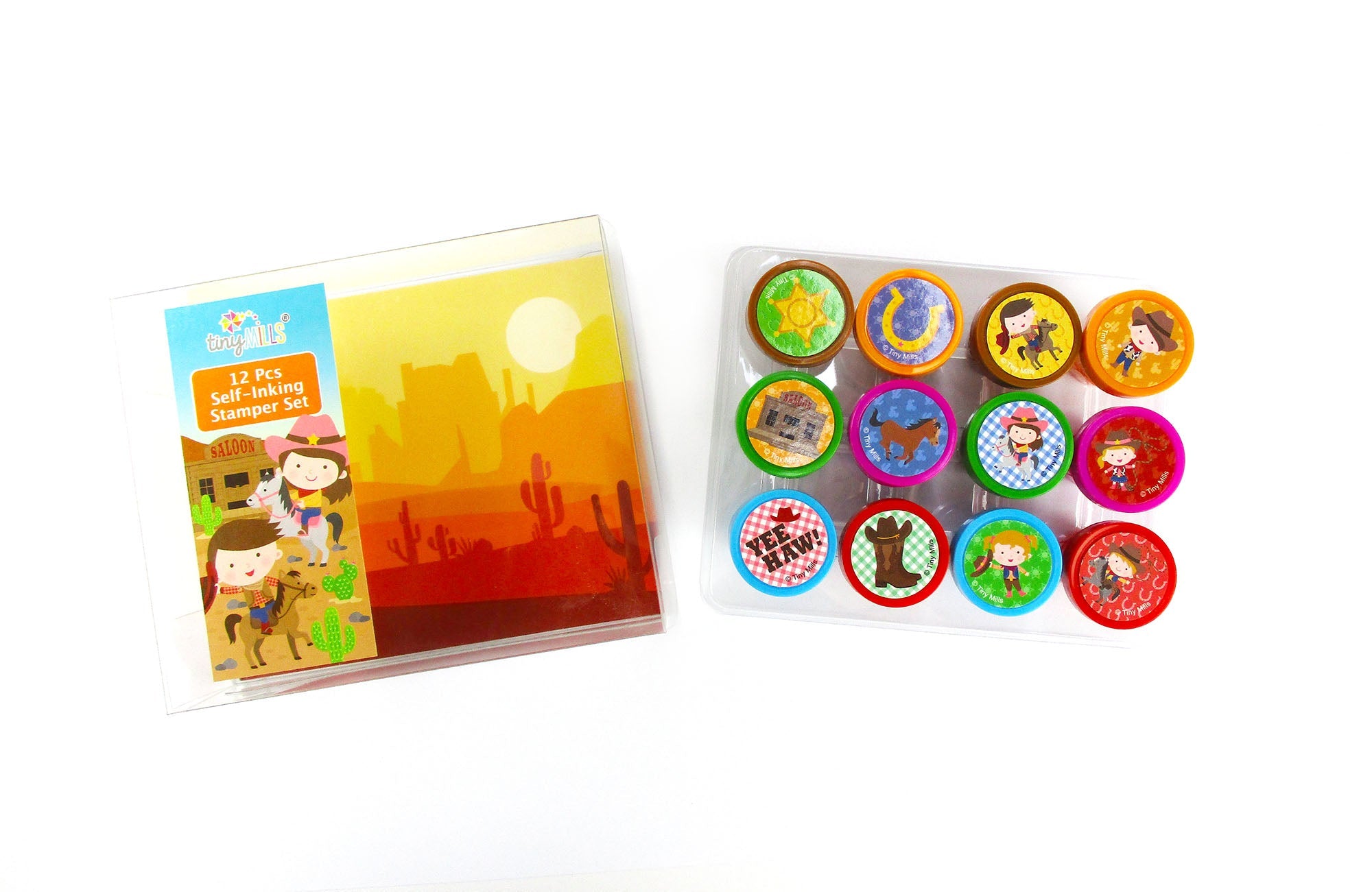 Western Cowboy & Cowgirl Stamp Kit