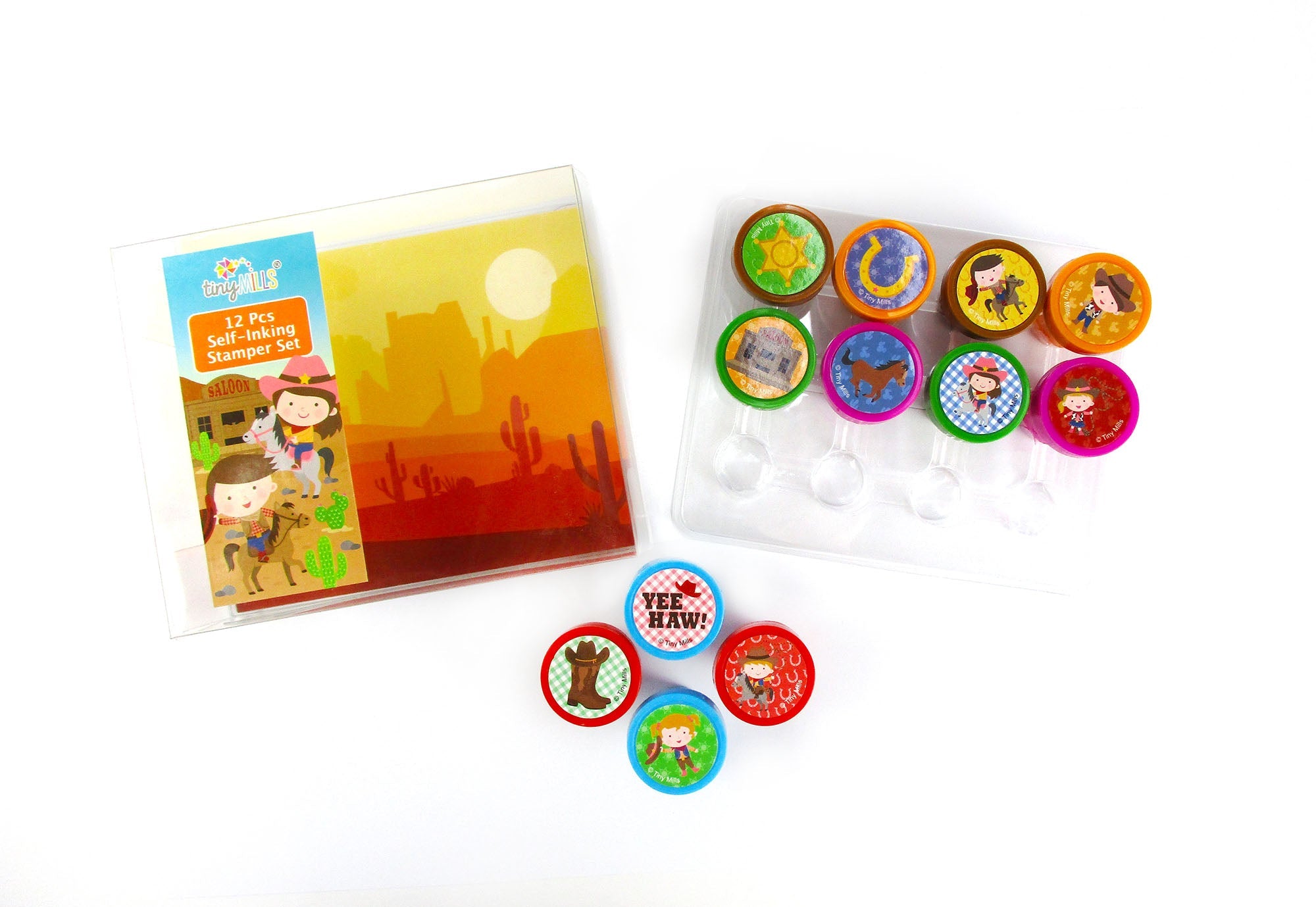 Western Cowboy & Cowgirl Stamp Kit