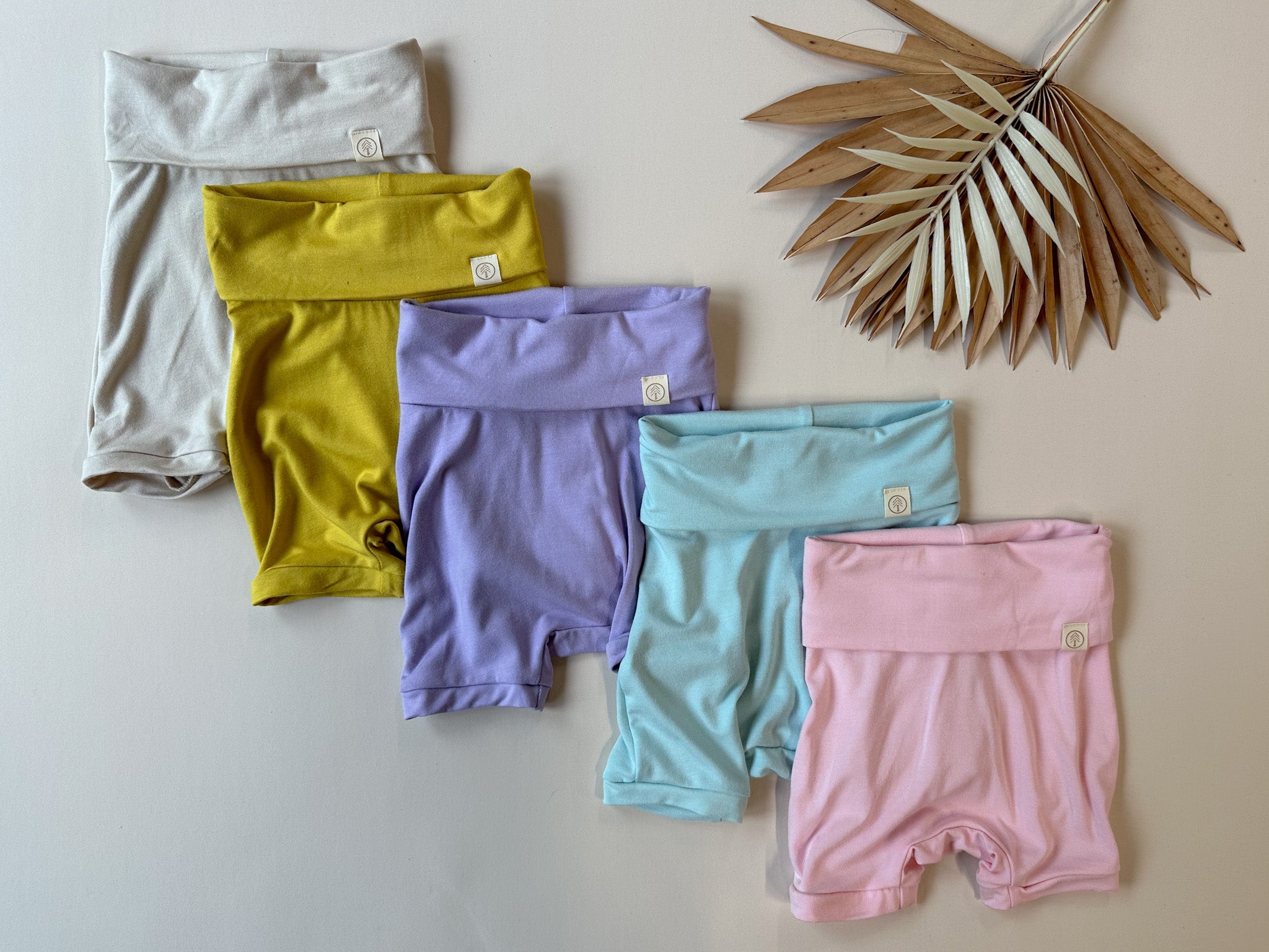 Fold-over Shorties | Baby & Toddler | Luxury Bamboo | Rose Pink