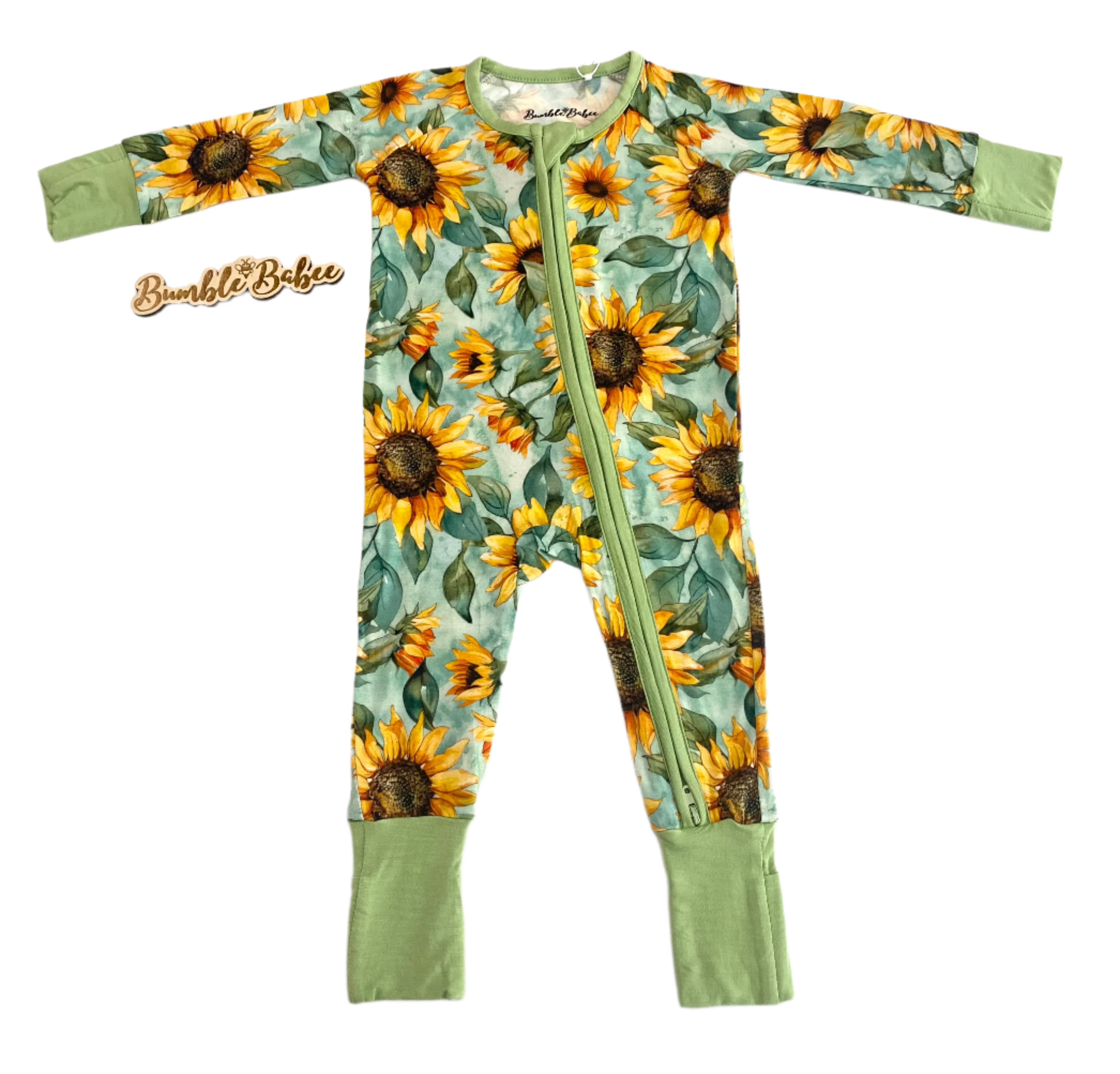 Sunflower Skies Convertible Footie