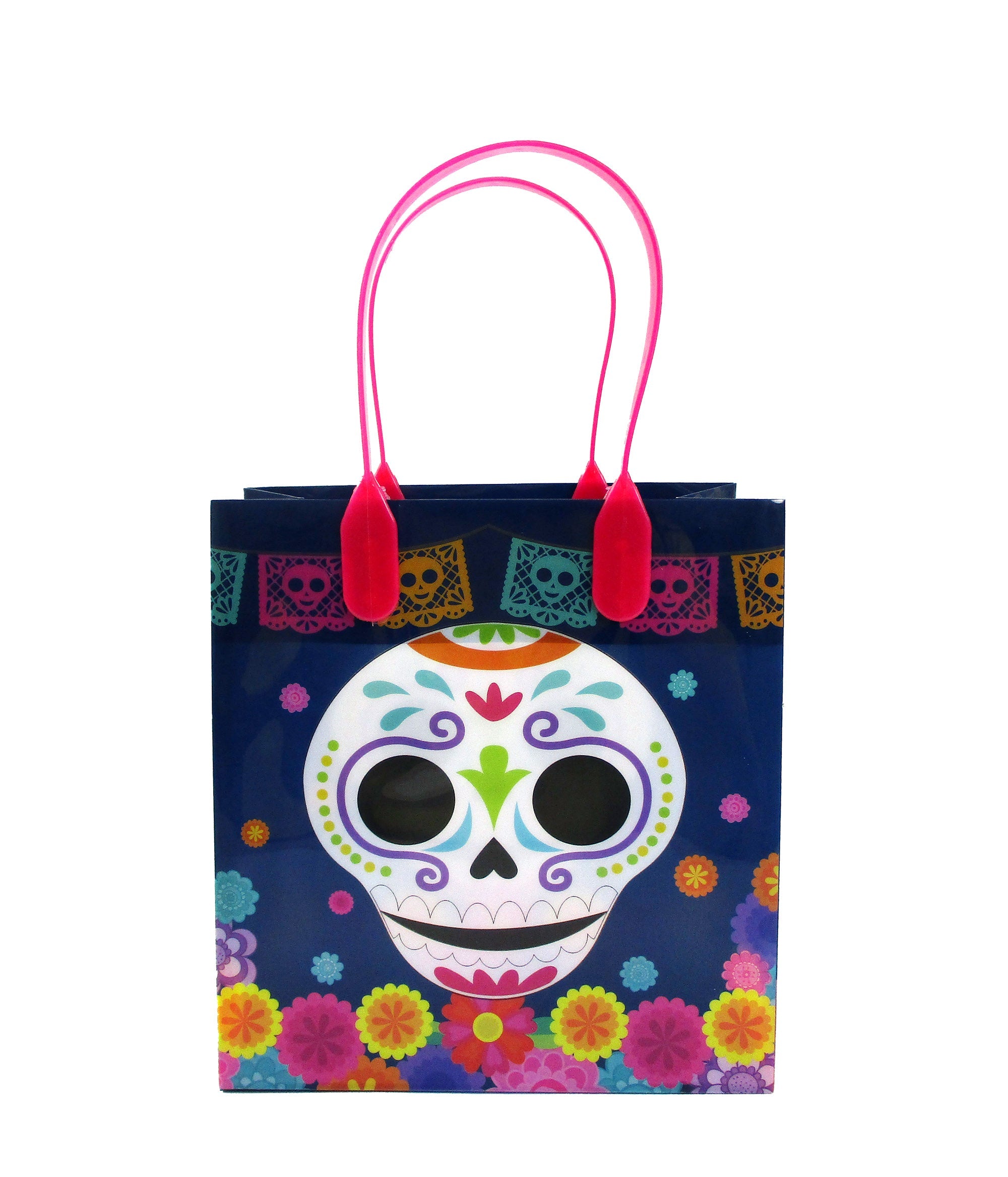 Day Of The Dead Party Favor Treat Bags - Set Of 6 Or 12