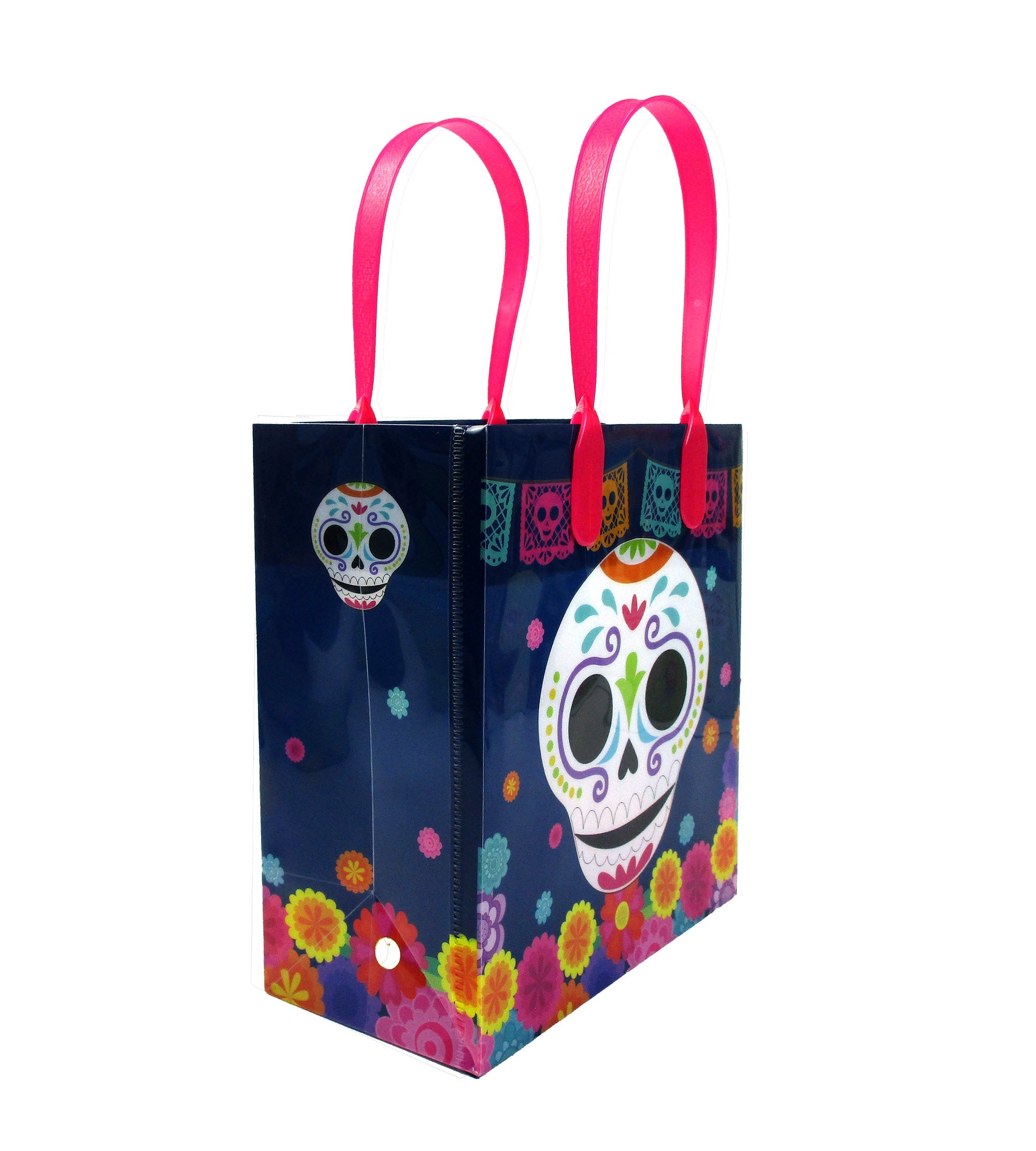 Day Of The Dead Party Favor Treat Bags - Set Of 6 Or 12