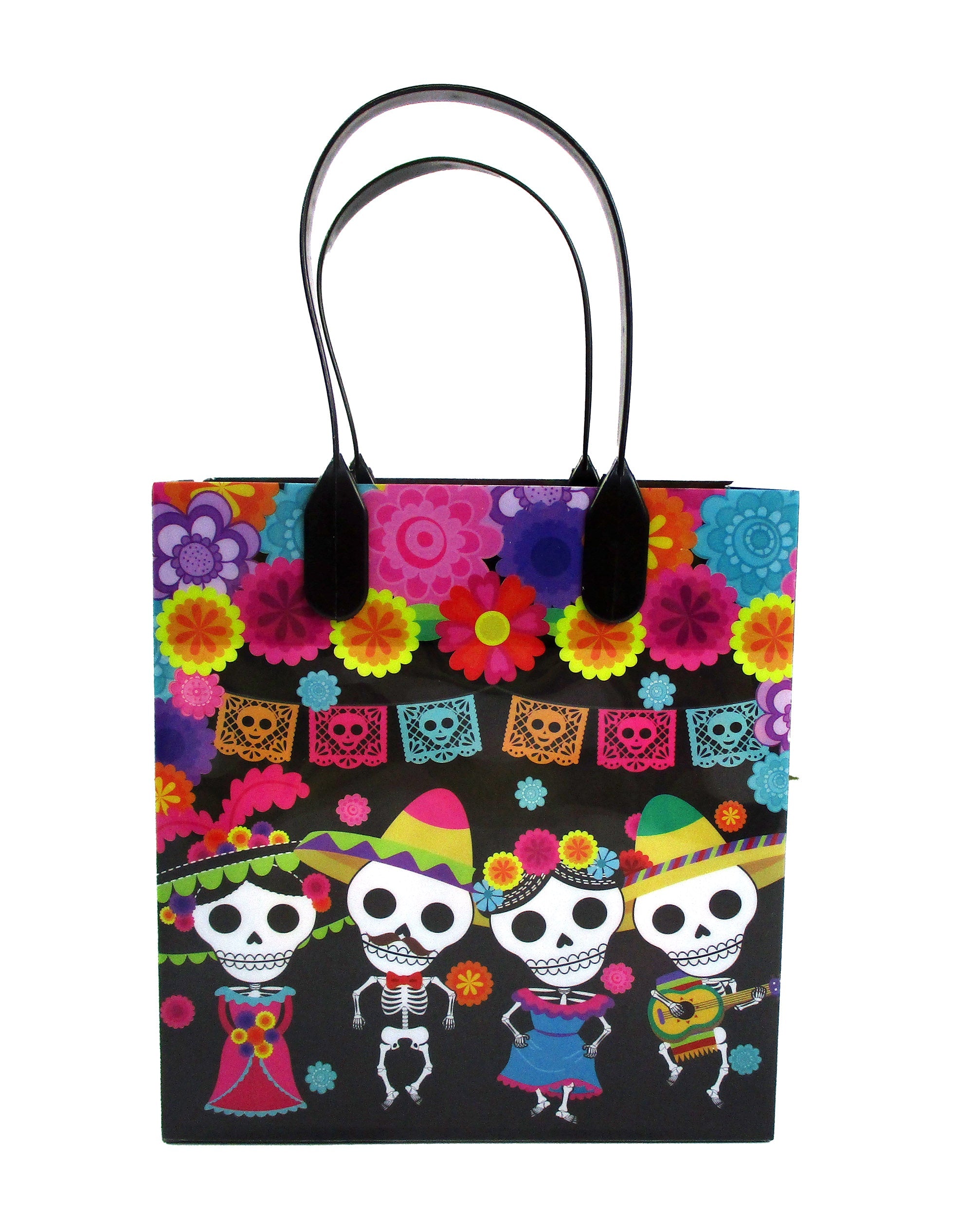 Day Of The Dead Party Favor Treat Bags - Set Of 6 Or 12