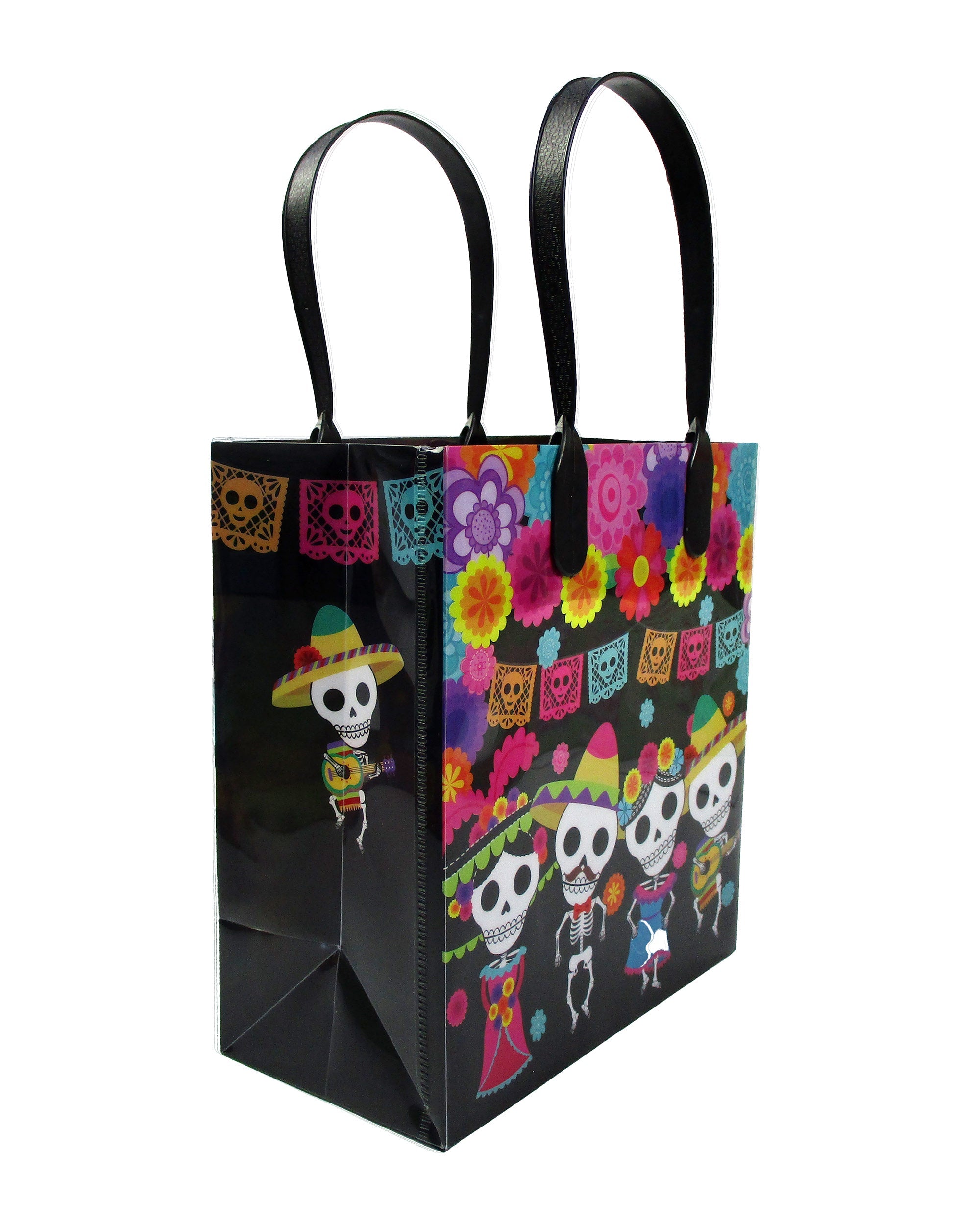 Day Of The Dead Party Favor Treat Bags - Set Of 6 Or 12