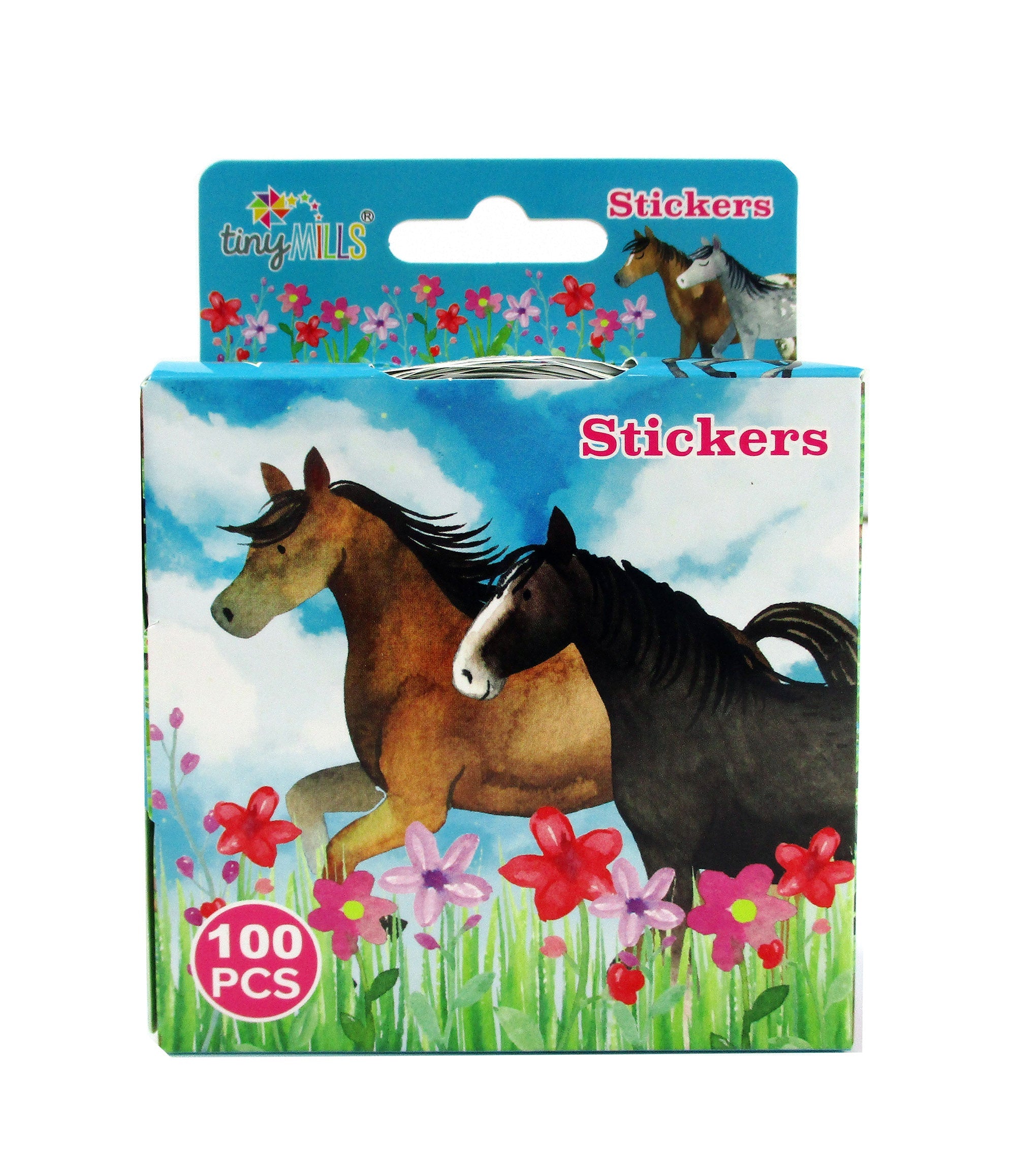 Horse Stickers 100 Stickers/dispenser, Pack Of 1, 6 Or 12 Dispensers