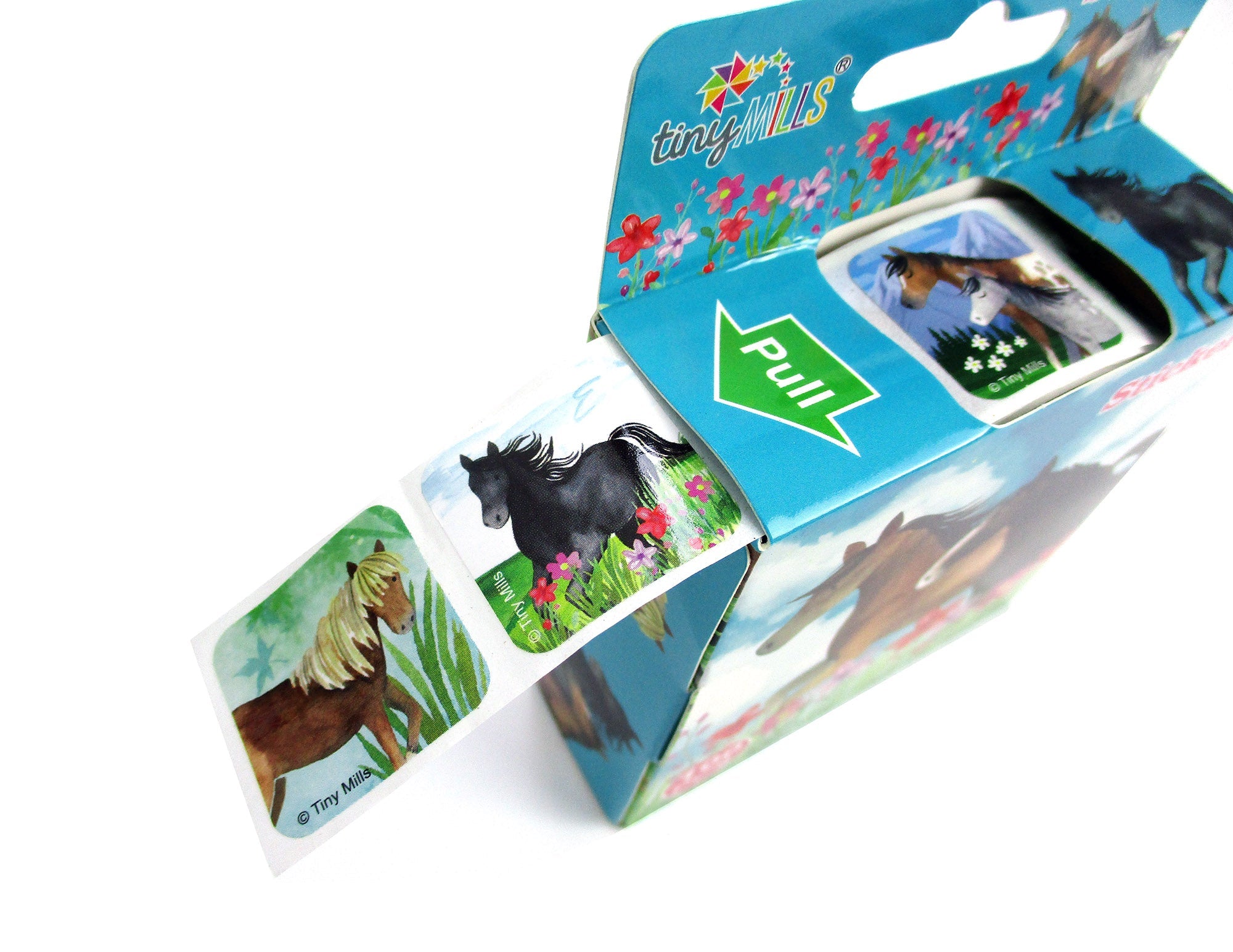 Horse Stickers 100 Stickers/dispenser, Pack Of 1, 6 Or 12 Dispensers