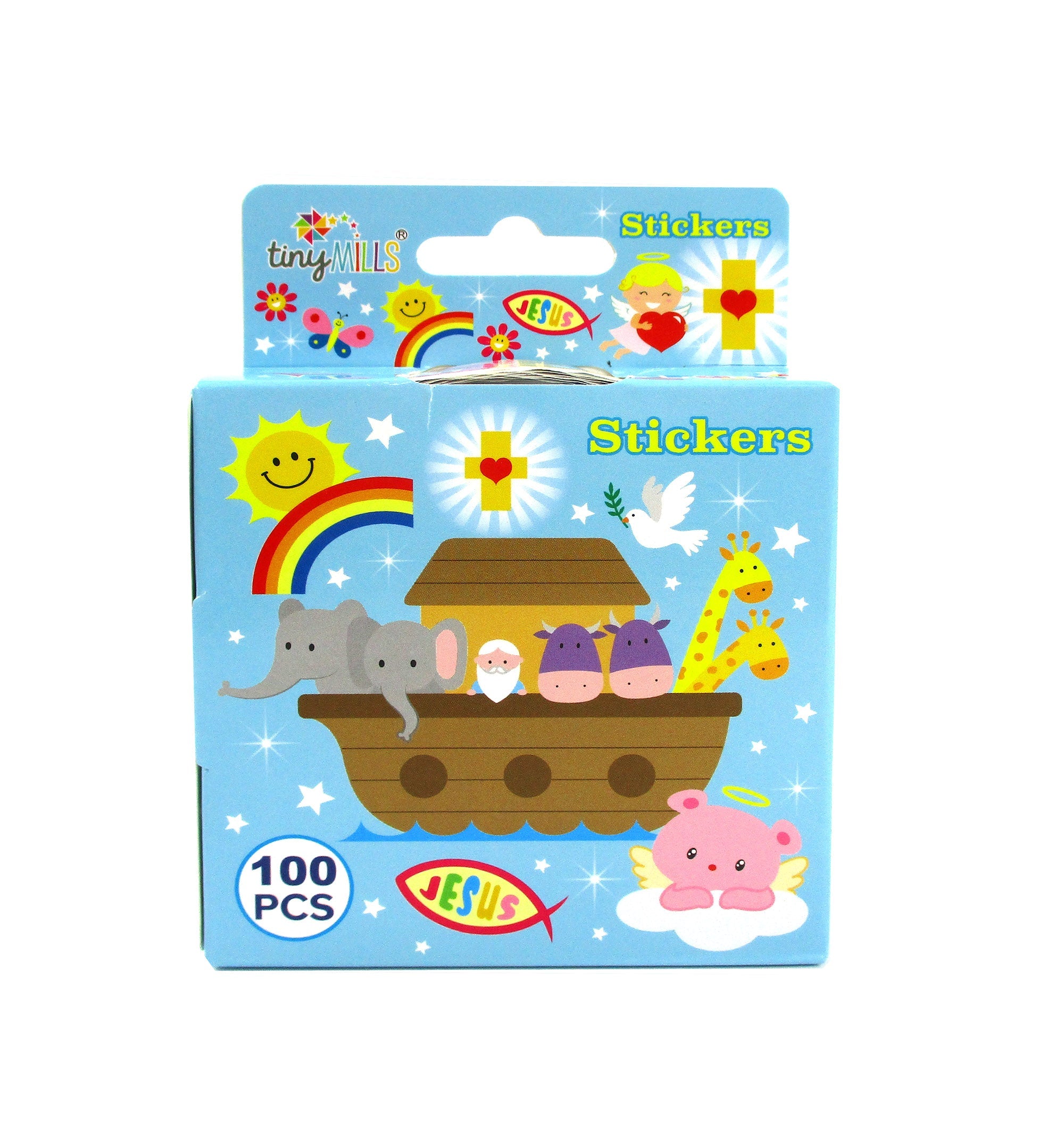Religious Stickers 100 Stickers/dispenser, Pack Of 1, 6 Or 12 Dispensers