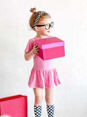 Bubblegum Rib Dream Bodysuit Dress