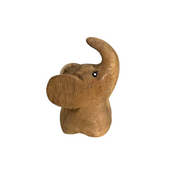 Natural Wood Elephant Butterfly Ears