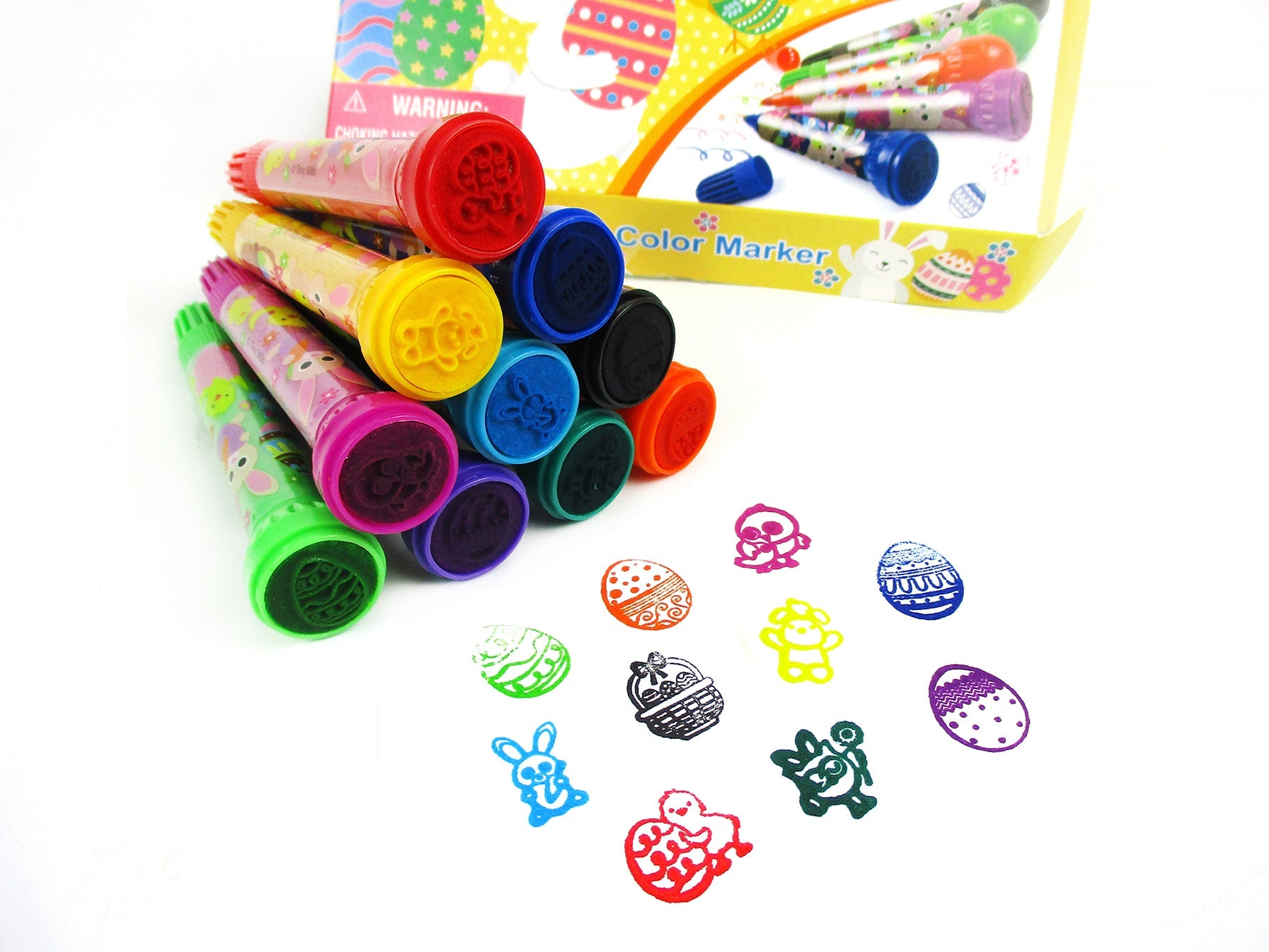 Easter Stamp Marker Set - Set Of 10