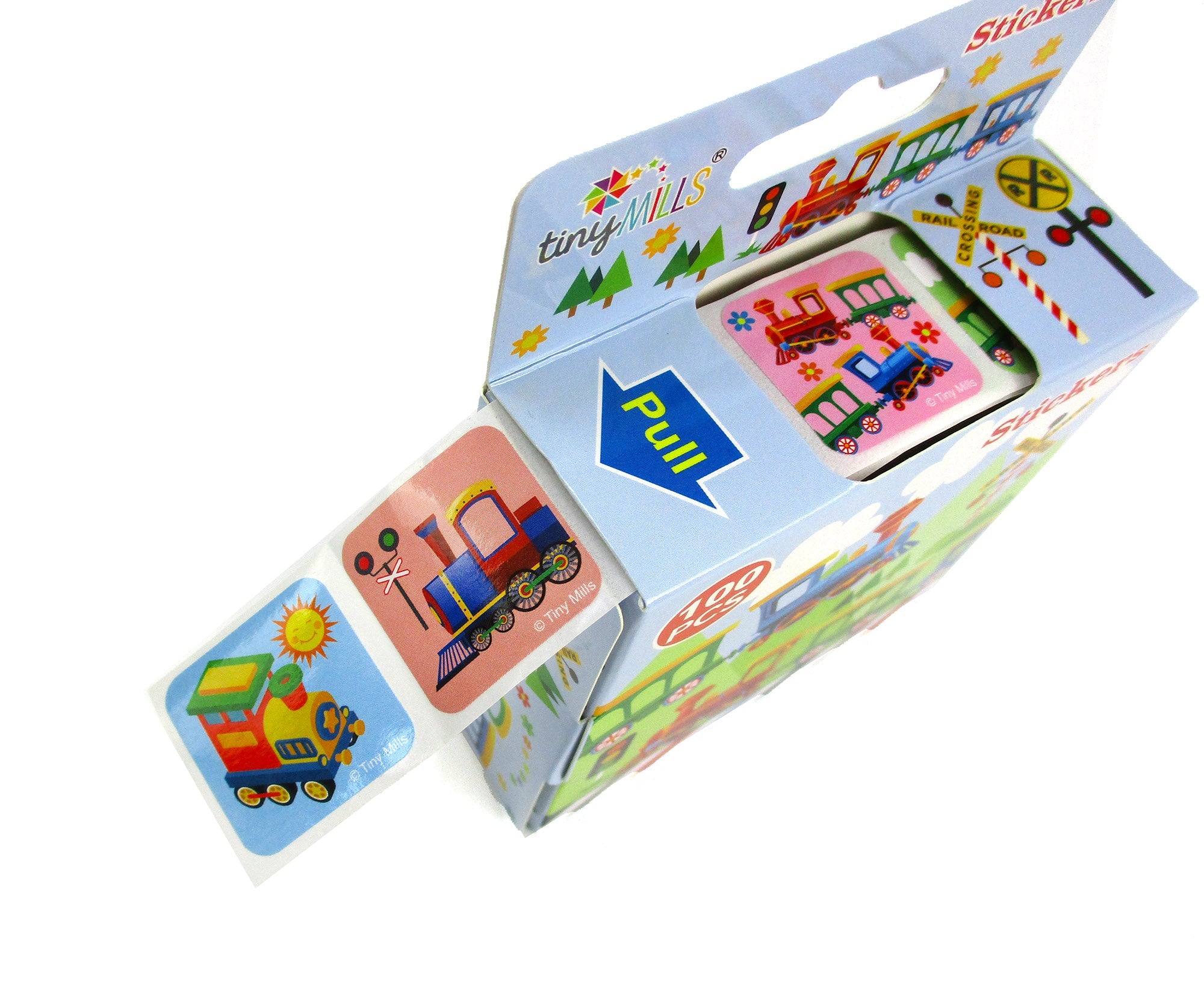Train Stickers 100 Stickers/dispenser, Pack Of 1, 6 Or 12 Dispensers