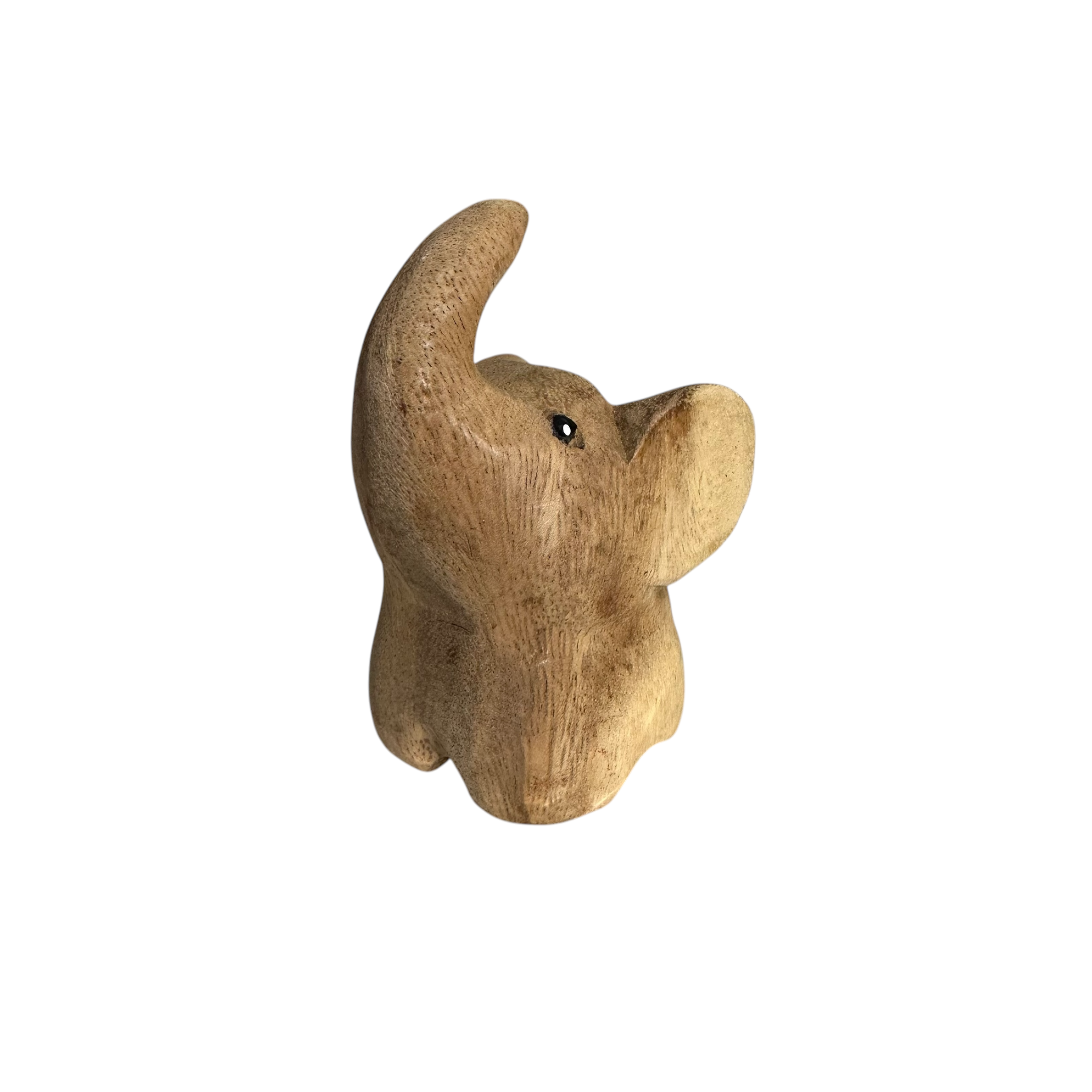 Natural Wood Elephant Butterfly Ears