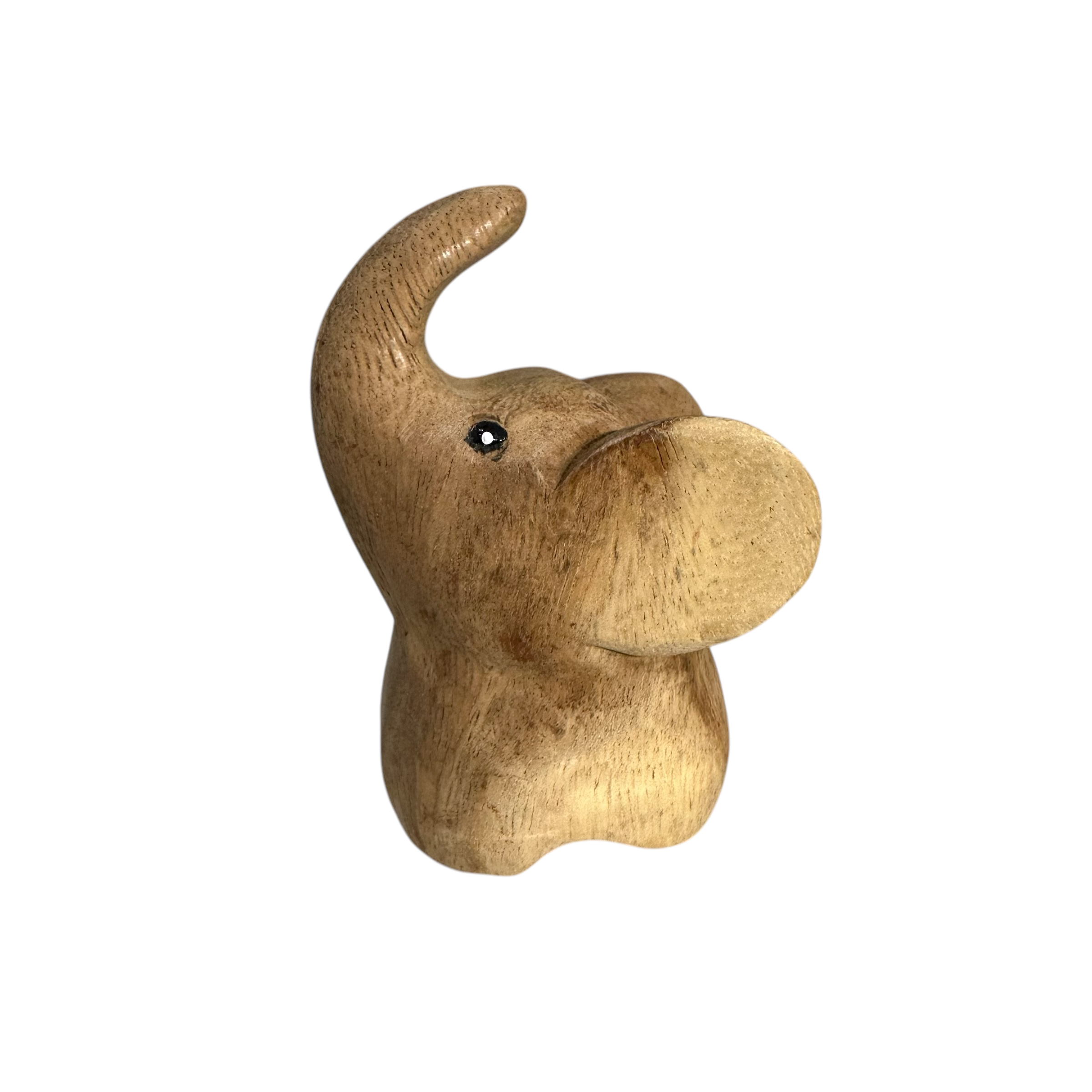 Natural Wood Elephant Butterfly Ears