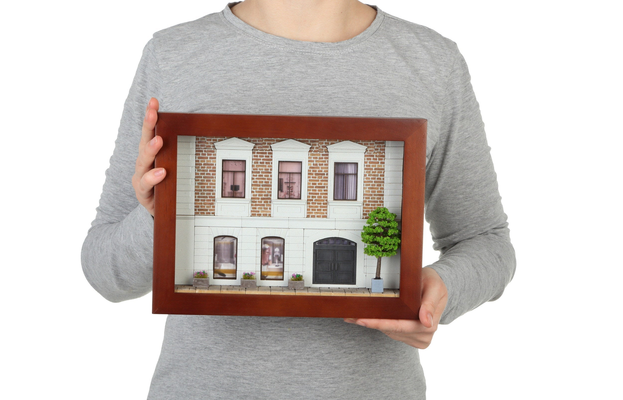 Wise Elk Diy Miniature Diorama – Boutique | 127 Pcs