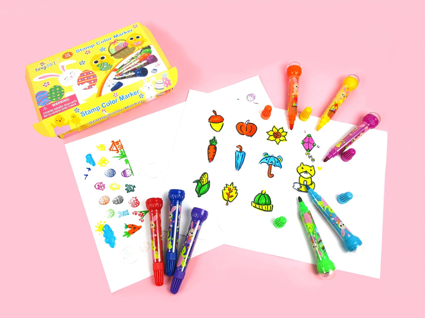 Easter Stamp Marker Set - Set Of 10